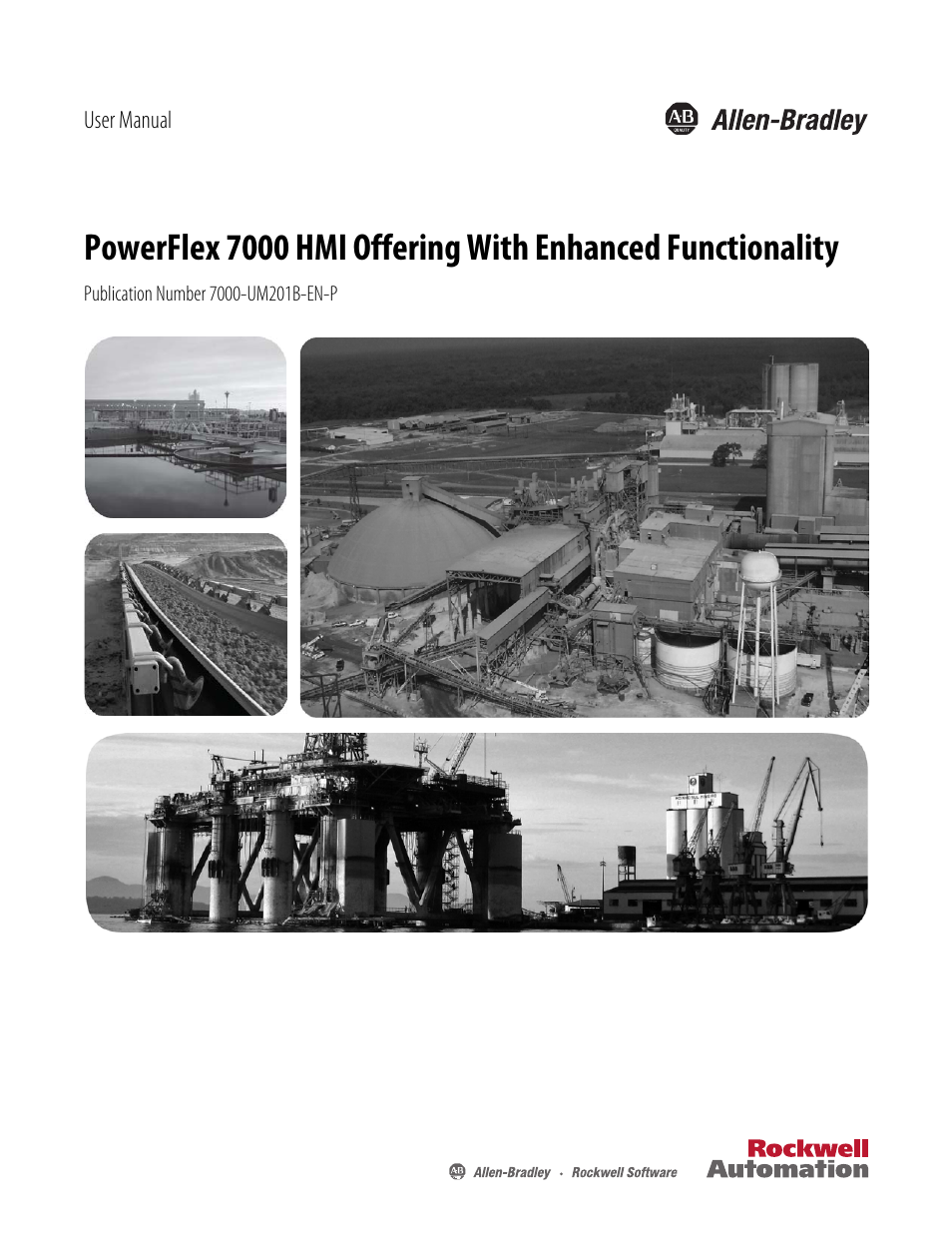 Rockwell Automation 7000 PowerFlex HMI Offering with Enhanced Functionality User Manual | 90 pages