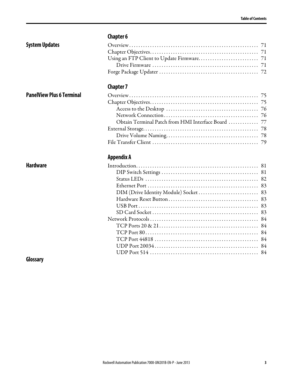 Rockwell Automation 7000 PowerFlex HMI Offering with Enhanced Functionality User Manual | Page 5 / 90