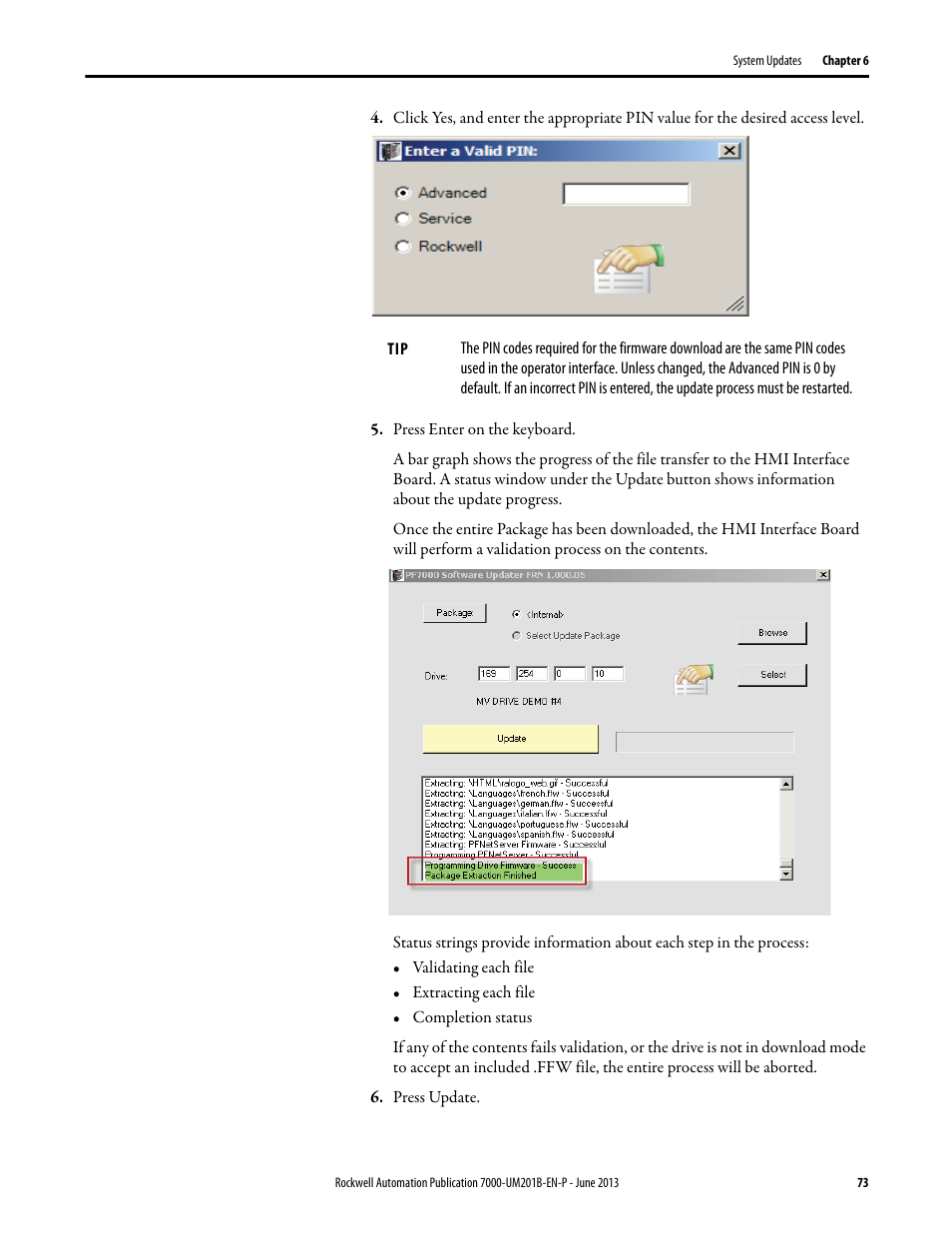 Rockwell Automation 7000 PowerFlex HMI Offering with Enhanced Functionality User Manual | Page 75 / 90