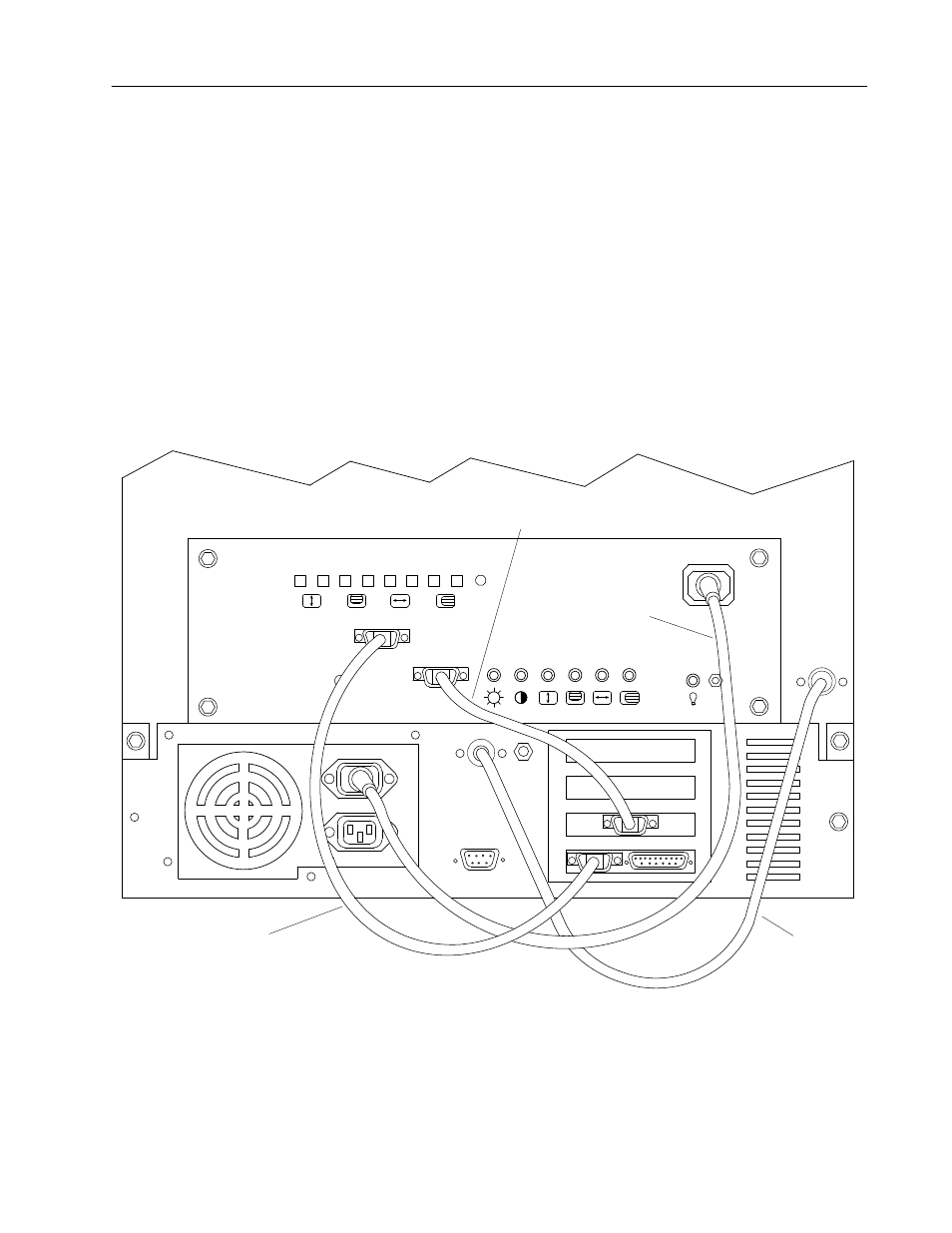 Installing cables | Rockwell Automation 6153 Industrial Computers (6153, 6154) User Manual | Page 19 / 28