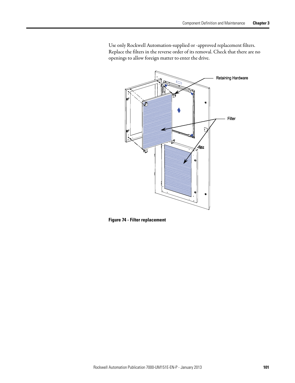 Rockwell Automation 7000 PowerFlex Medium Voltage AC Drive (B Frame) - ForGe Control (PanelView 550) User Manual | Page 101 / 290