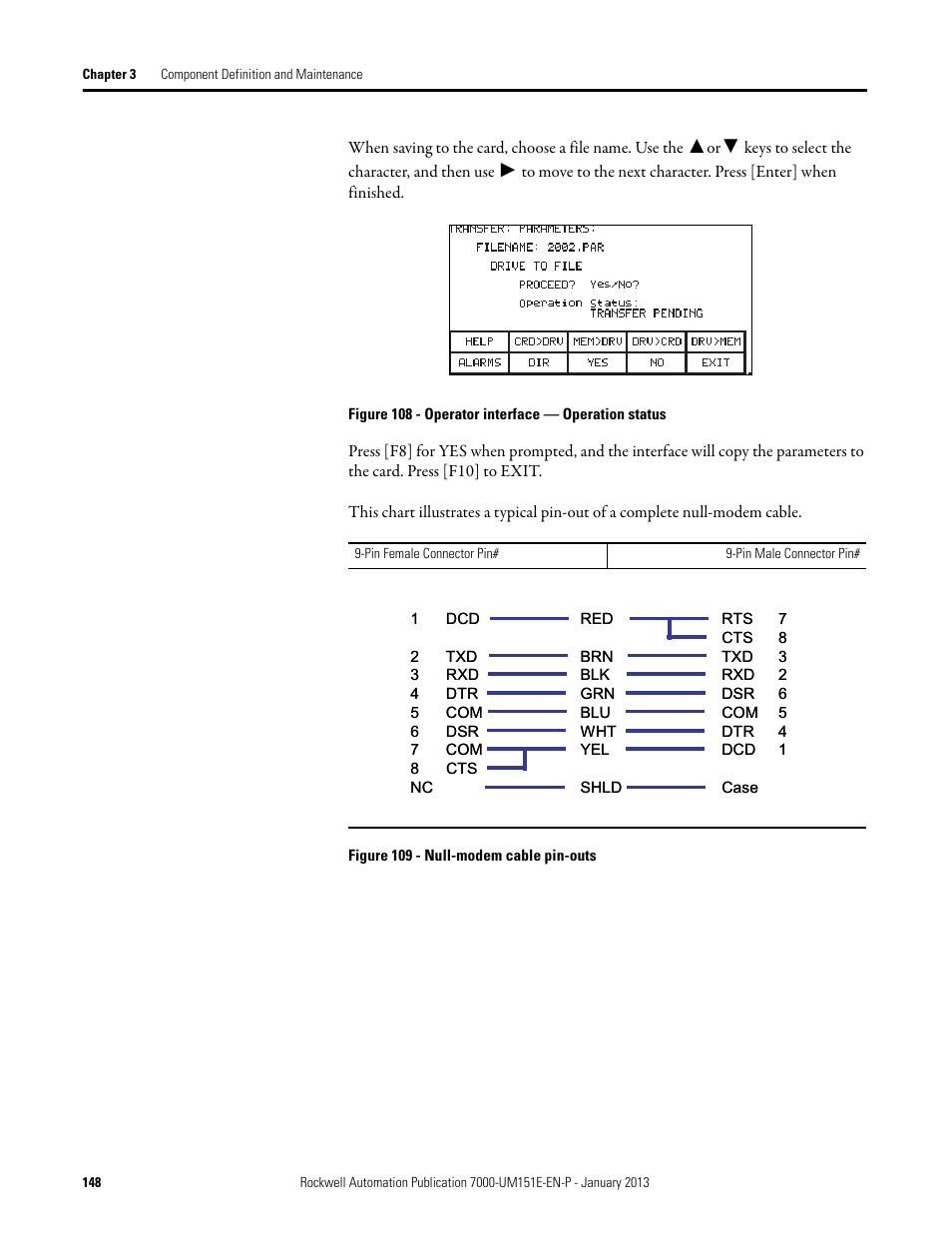 Rockwell Automation 7000 PowerFlex Medium Voltage AC Drive (B Frame) - ForGe Control (PanelView 550) User Manual | Page 148 / 290