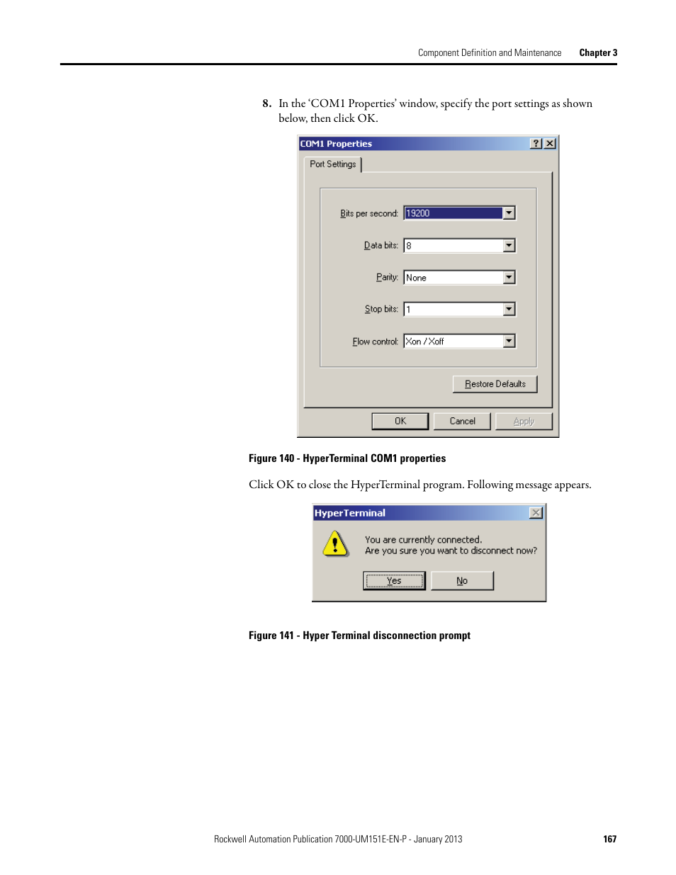 Rockwell Automation 7000 PowerFlex Medium Voltage AC Drive (B Frame) - ForGe Control (PanelView 550) User Manual | Page 167 / 290