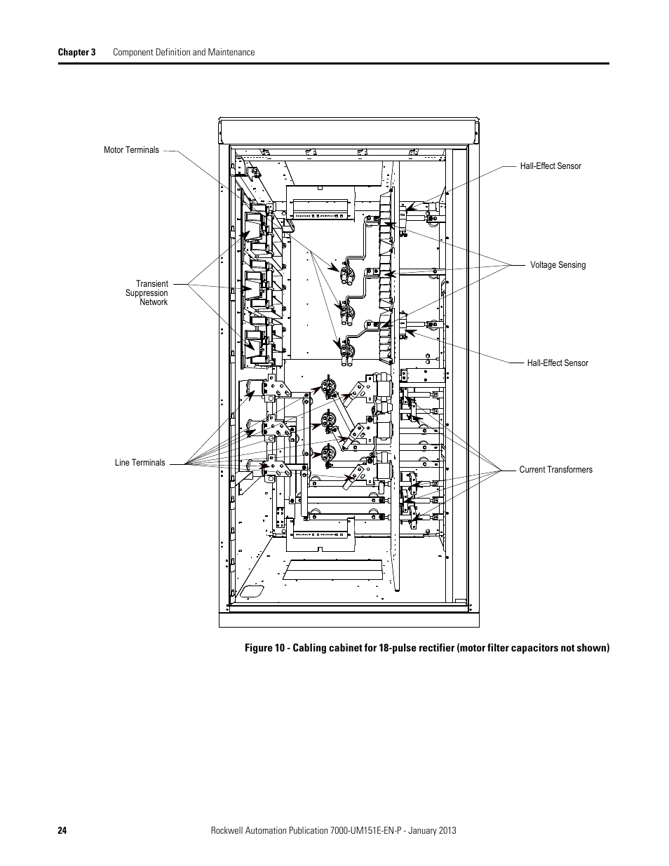 Rockwell Automation 7000 PowerFlex Medium Voltage AC Drive (B Frame) - ForGe Control (PanelView 550) User Manual | Page 24 / 290