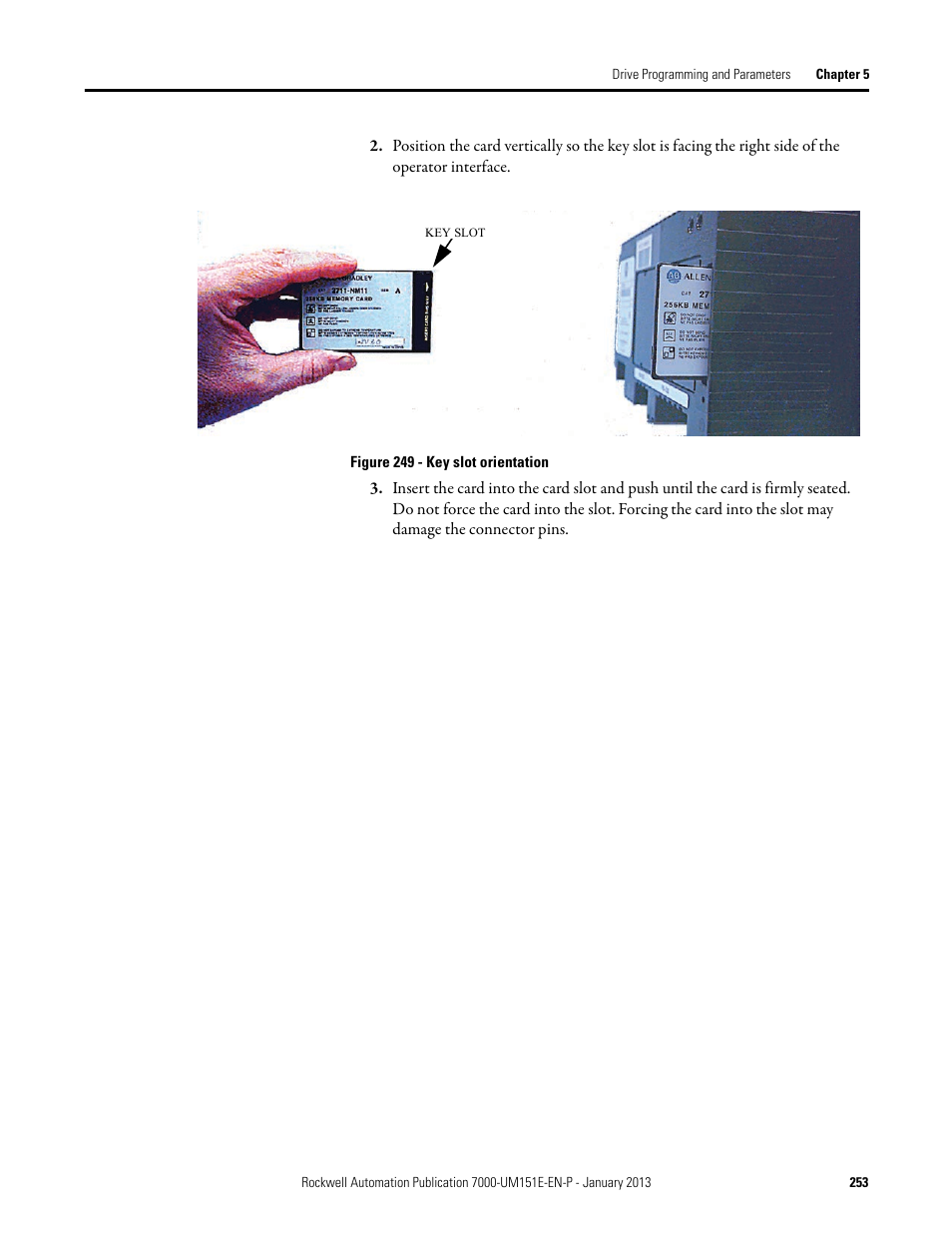 Rockwell Automation 7000 PowerFlex Medium Voltage AC Drive (B Frame) - ForGe Control (PanelView 550) User Manual | Page 253 / 290