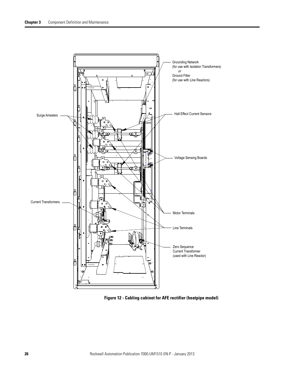 Rockwell Automation 7000 PowerFlex Medium Voltage AC Drive (B Frame) - ForGe Control (PanelView 550) User Manual | Page 26 / 290