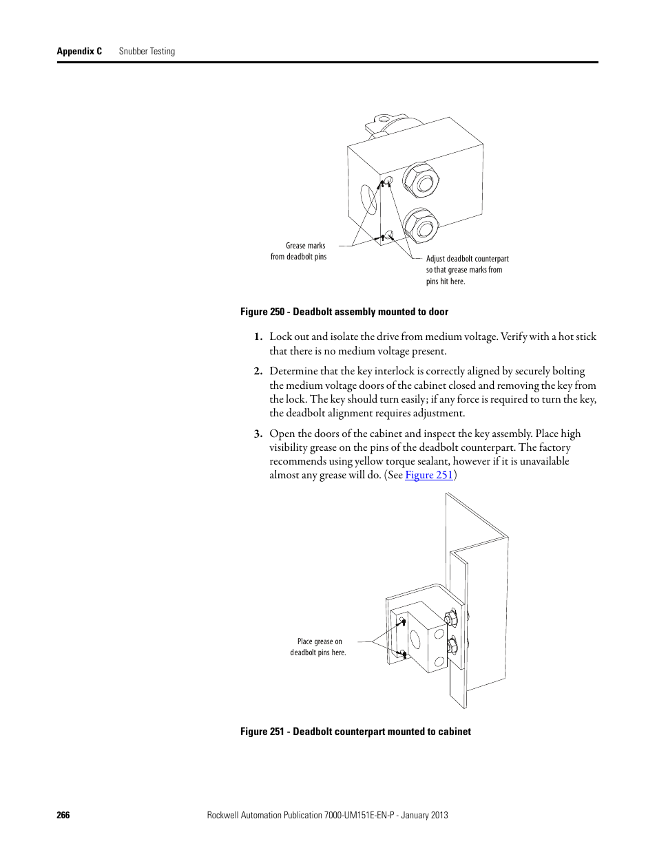 Rockwell Automation 7000 PowerFlex Medium Voltage AC Drive (B Frame) - ForGe Control (PanelView 550) User Manual | Page 266 / 290