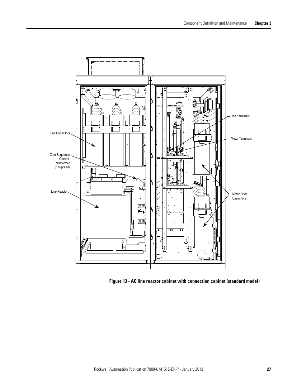 Rockwell Automation 7000 PowerFlex Medium Voltage AC Drive (B Frame) - ForGe Control (PanelView 550) User Manual | Page 27 / 290