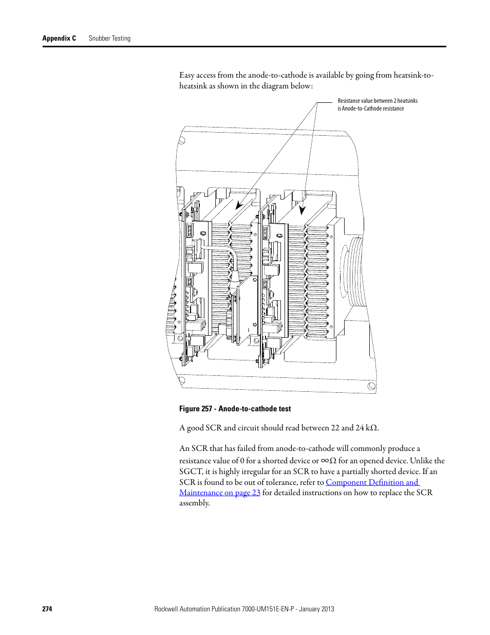 Rockwell Automation 7000 PowerFlex Medium Voltage AC Drive (B Frame) - ForGe Control (PanelView 550) User Manual | Page 274 / 290