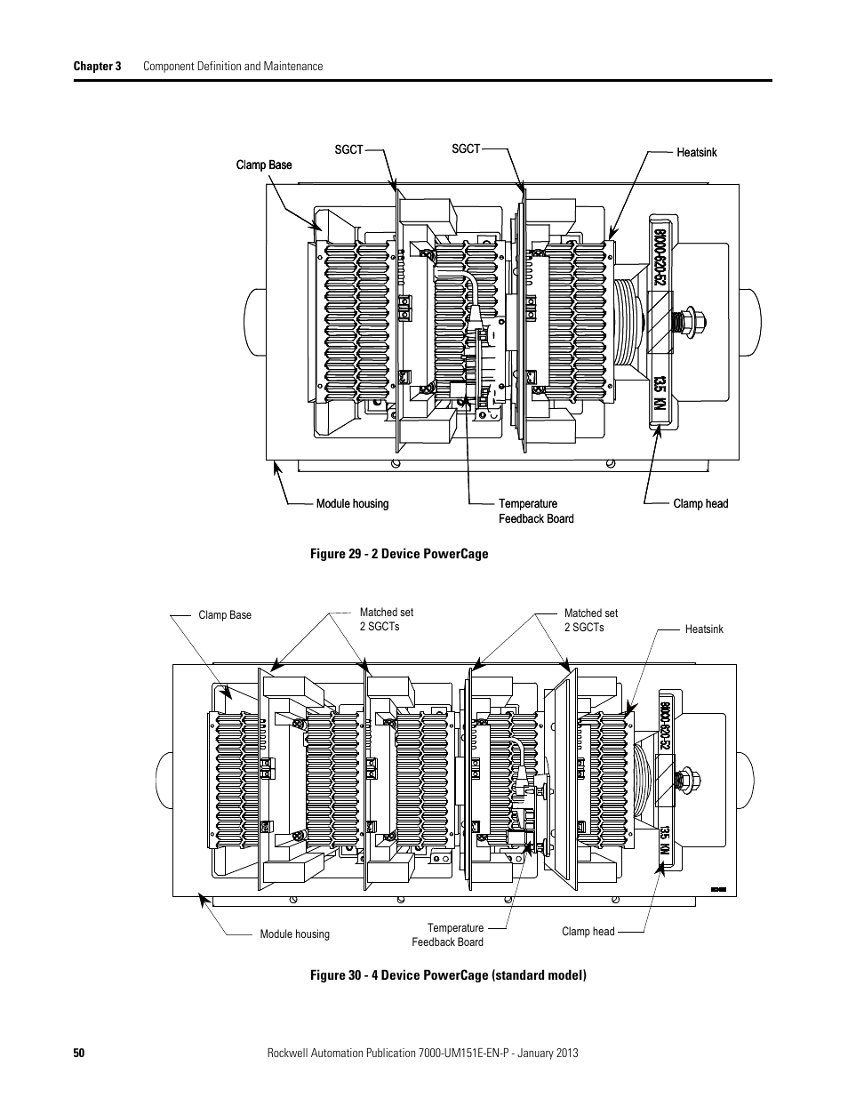 Rockwell Automation 7000 PowerFlex Medium Voltage AC Drive (B Frame) - ForGe Control (PanelView 550) User Manual | Page 50 / 290