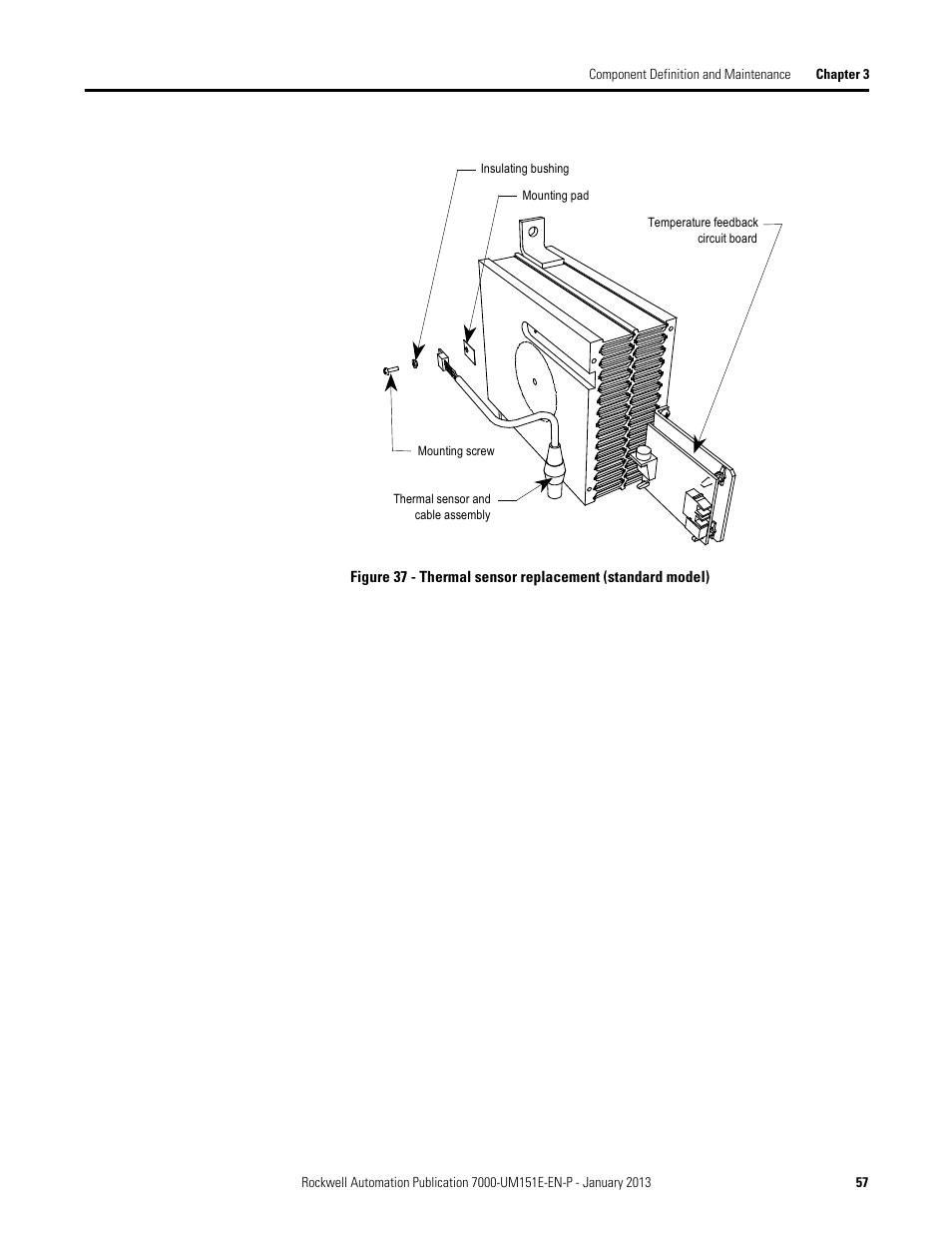 Figure 37 | Rockwell Automation 7000 PowerFlex Medium Voltage AC Drive (B Frame) - ForGe Control (PanelView 550) User Manual | Page 57 / 290