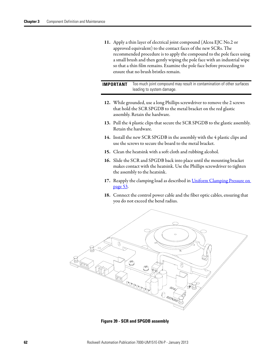 Rockwell Automation 7000 PowerFlex Medium Voltage AC Drive (B Frame) - ForGe Control (PanelView 550) User Manual | Page 62 / 290