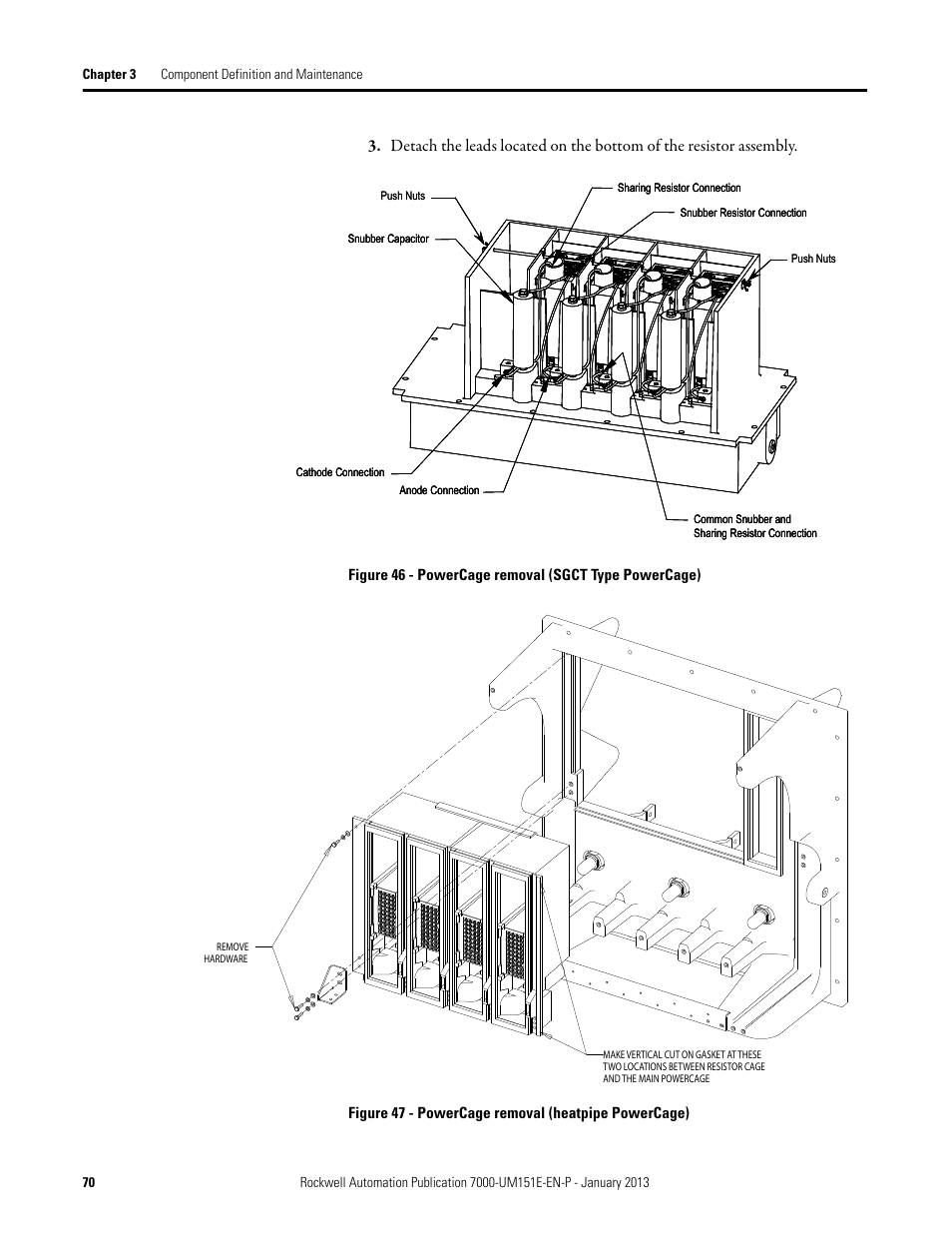 Rockwell Automation 7000 PowerFlex Medium Voltage AC Drive (B Frame) - ForGe Control (PanelView 550) User Manual | Page 70 / 290