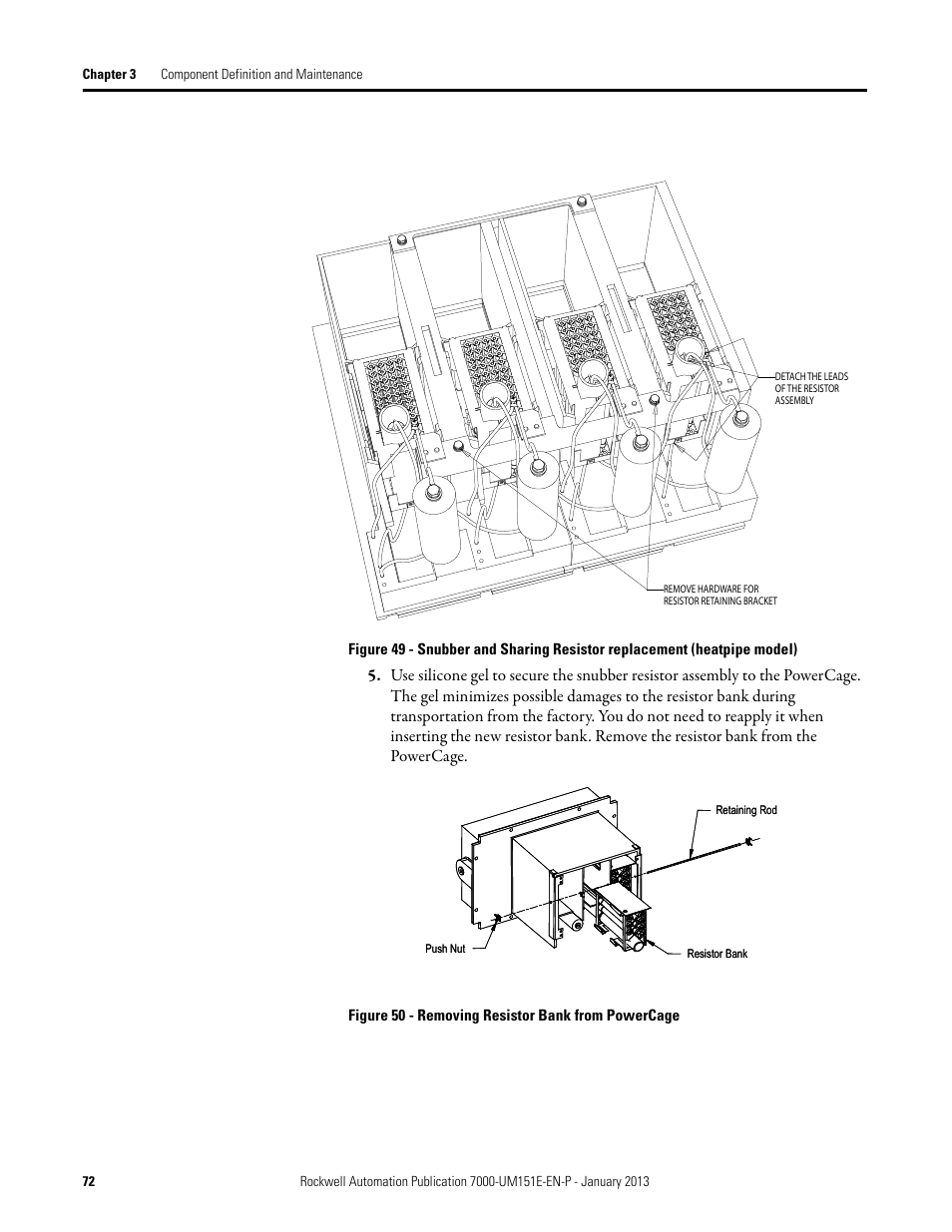 Rockwell Automation 7000 PowerFlex Medium Voltage AC Drive (B Frame) - ForGe Control (PanelView 550) User Manual | Page 72 / 290