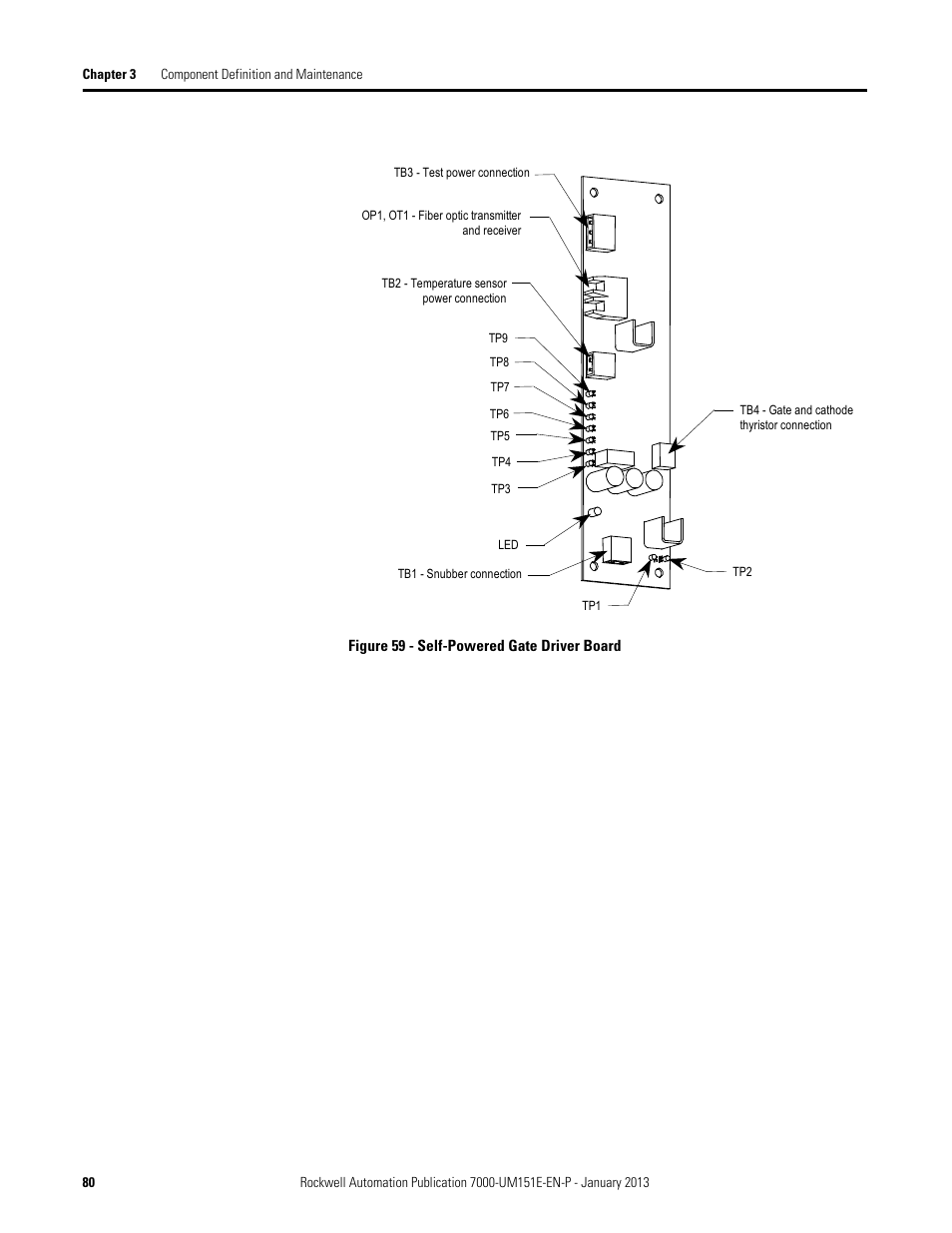 Rockwell Automation 7000 PowerFlex Medium Voltage AC Drive (B Frame) - ForGe Control (PanelView 550) User Manual | Page 80 / 290