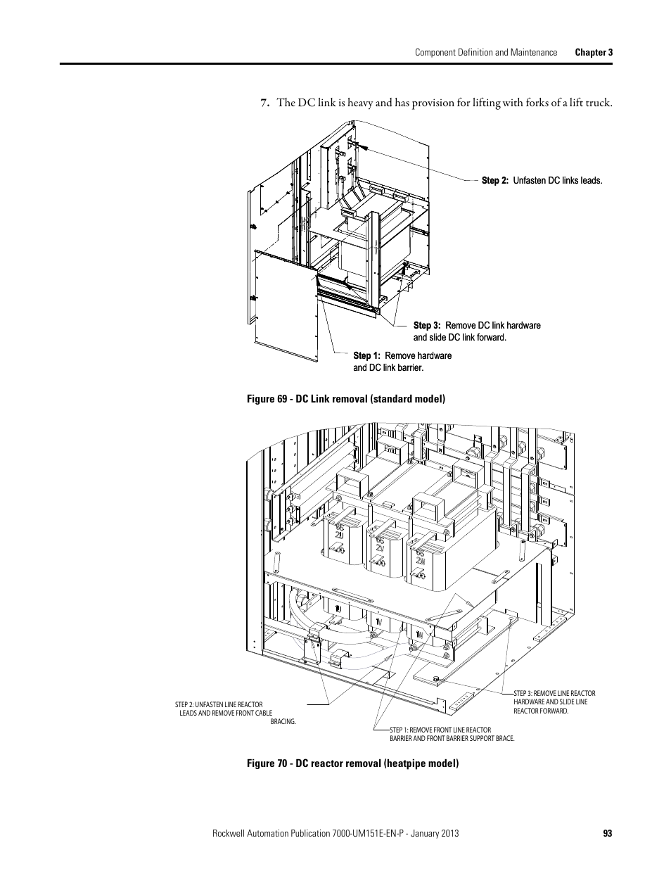 Rockwell Automation 7000 PowerFlex Medium Voltage AC Drive (B Frame) - ForGe Control (PanelView 550) User Manual | Page 93 / 290