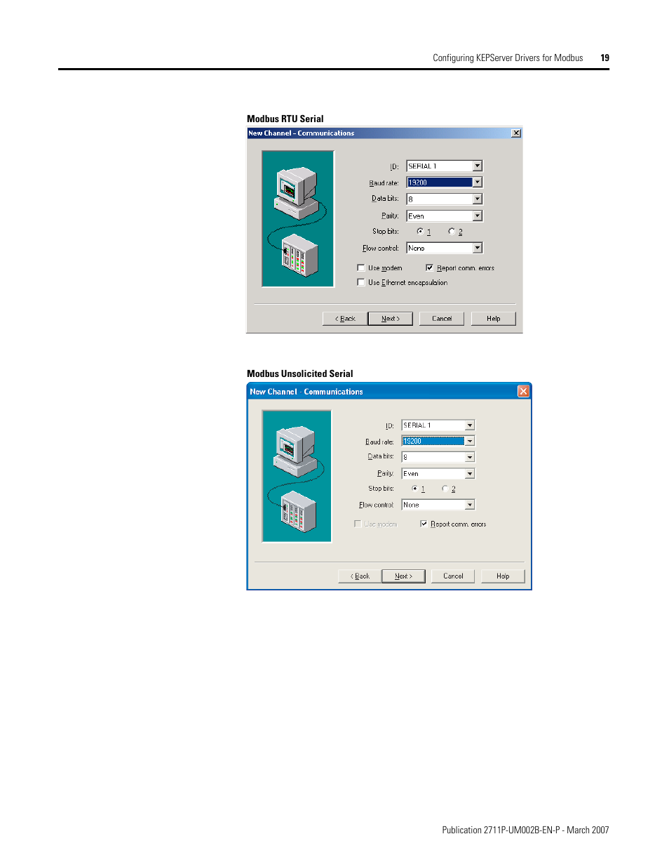 Rockwell Automation 2711P Creating Modbus Applications User Manual | Page 19 / 92