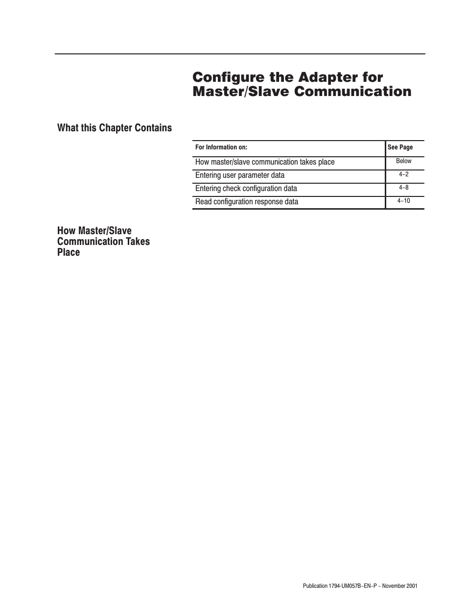 Chapter | Rockwell Automation 1794-APB/B FLEX I/O PROFIBUS Adapter Module User Manual User Manual | Page 93 / 124