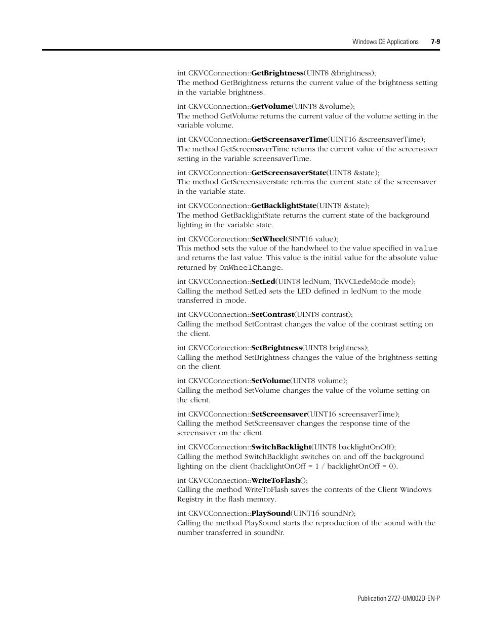 Rockwell Automation 2727-G7P20D3Q7 MobileView G750 Guard Machine Terminal User Manual | Page 103 / 124