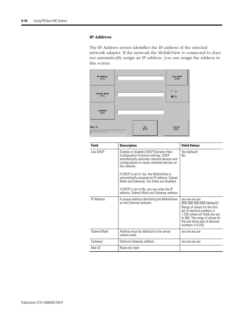 Rockwell Automation 2727-G7P20D3Q7 MobileView G750 Guard Machine Terminal User Manual | Page 74 / 124