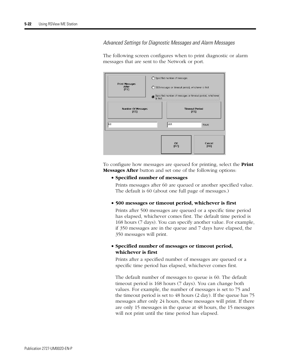 Rockwell Automation 2727-G7P20D3Q7 MobileView G750 Guard Machine Terminal User Manual | Page 82 / 124