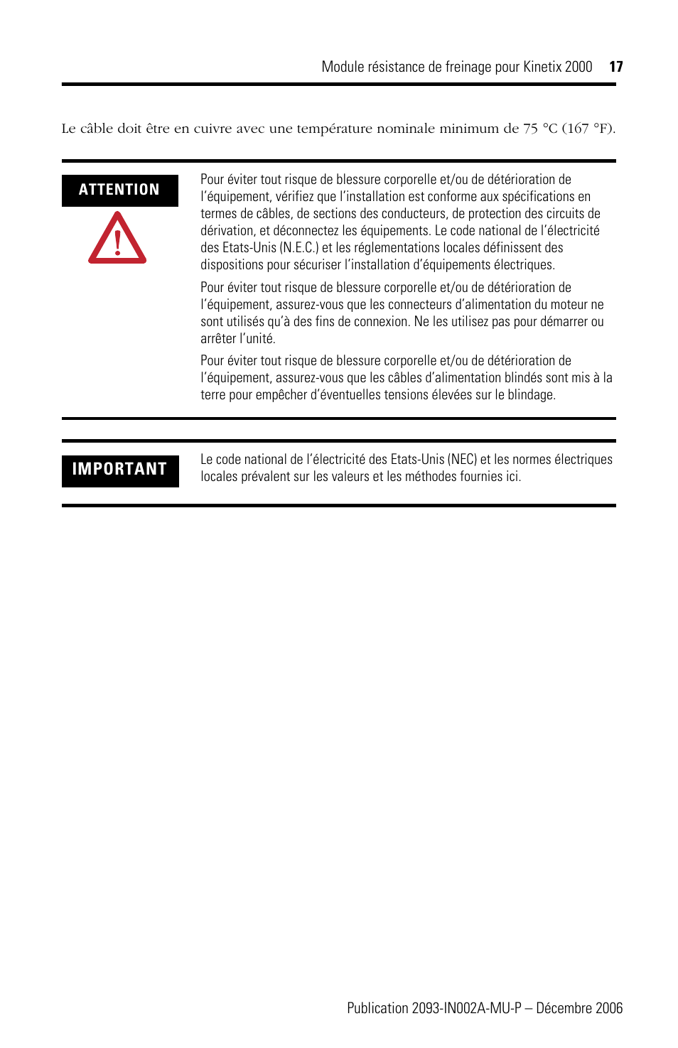 Rockwell Automation 2093-ASP06 Kinetix 2000 Shunt Module Installation Instructions User Manual | Page 17 / 80