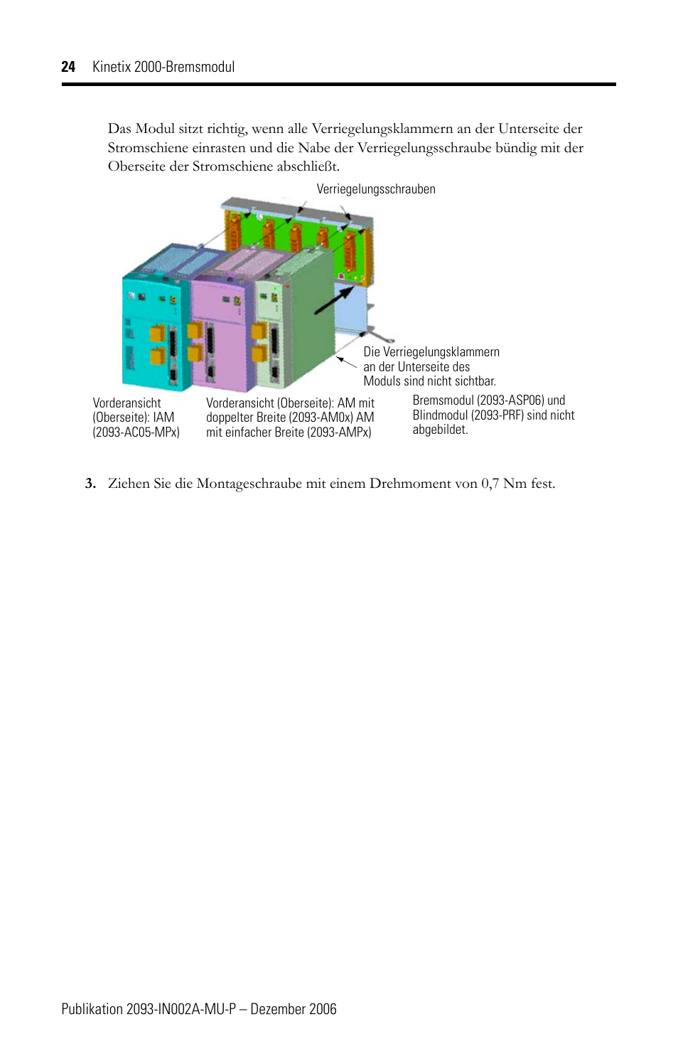 Rockwell Automation 2093-ASP06 Kinetix 2000 Shunt Module Installation Instructions User Manual | Page 24 / 80