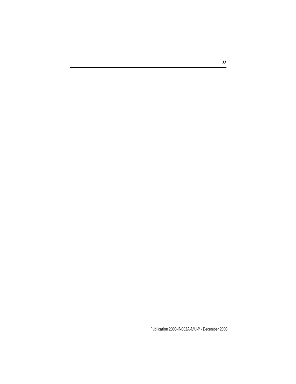 Rockwell Automation 2093-ASP06 Kinetix 2000 Shunt Module Installation Instructions User Manual | Page 77 / 80