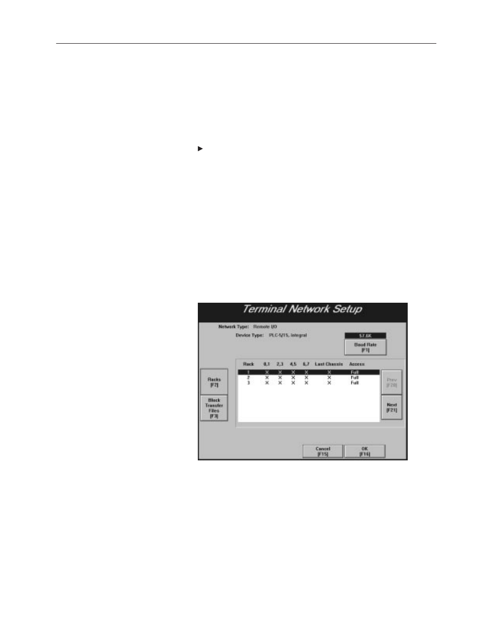 Terminal network setup for remote i/o applications | Rockwell Automation 2711E-xxxx User Manual PanelView 1000e, 1200e 1400e User Manual | Page 105 / 207