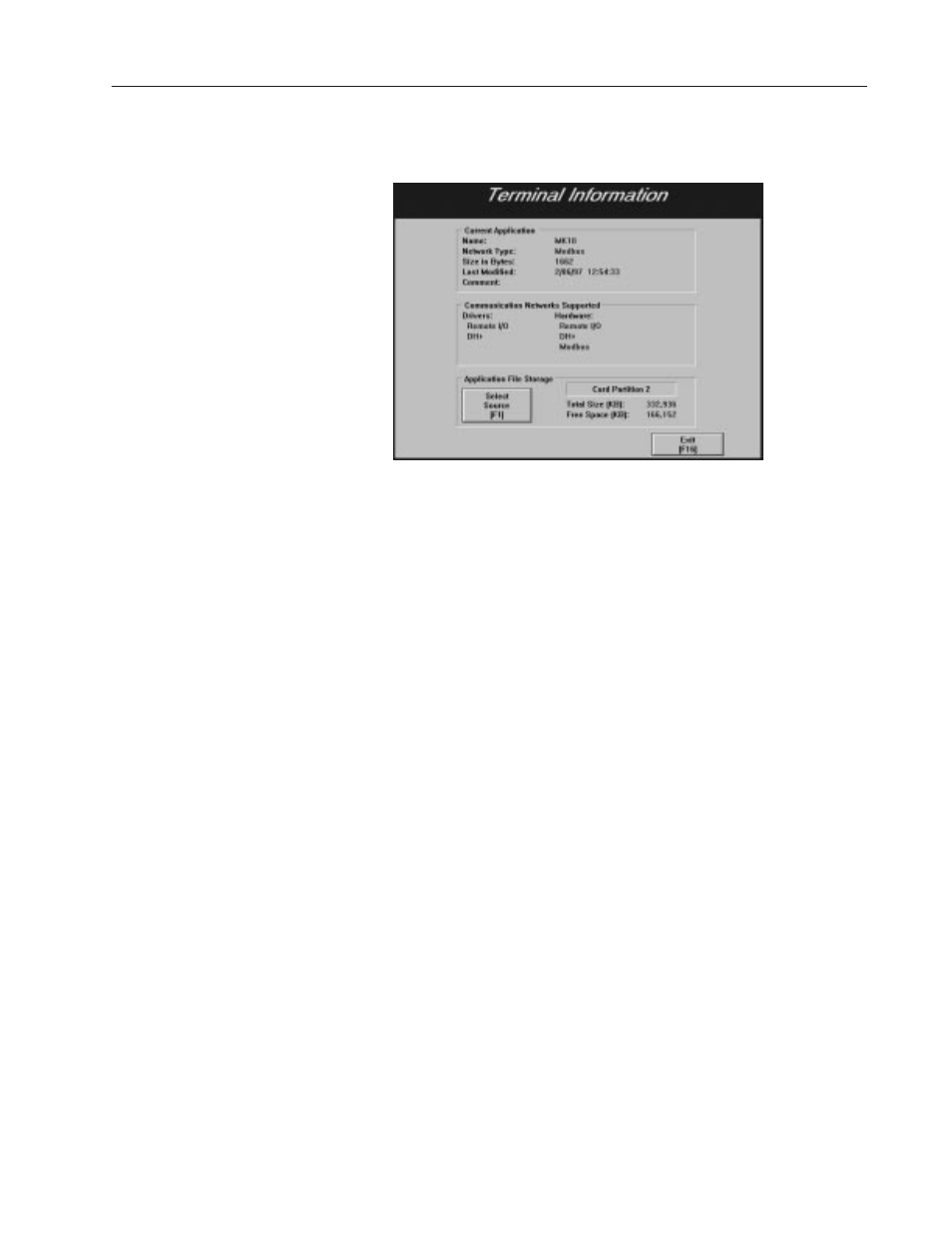 Terminal information | Rockwell Automation 2711E-xxxx User Manual PanelView 1000e, 1200e 1400e User Manual | Page 141 / 207
