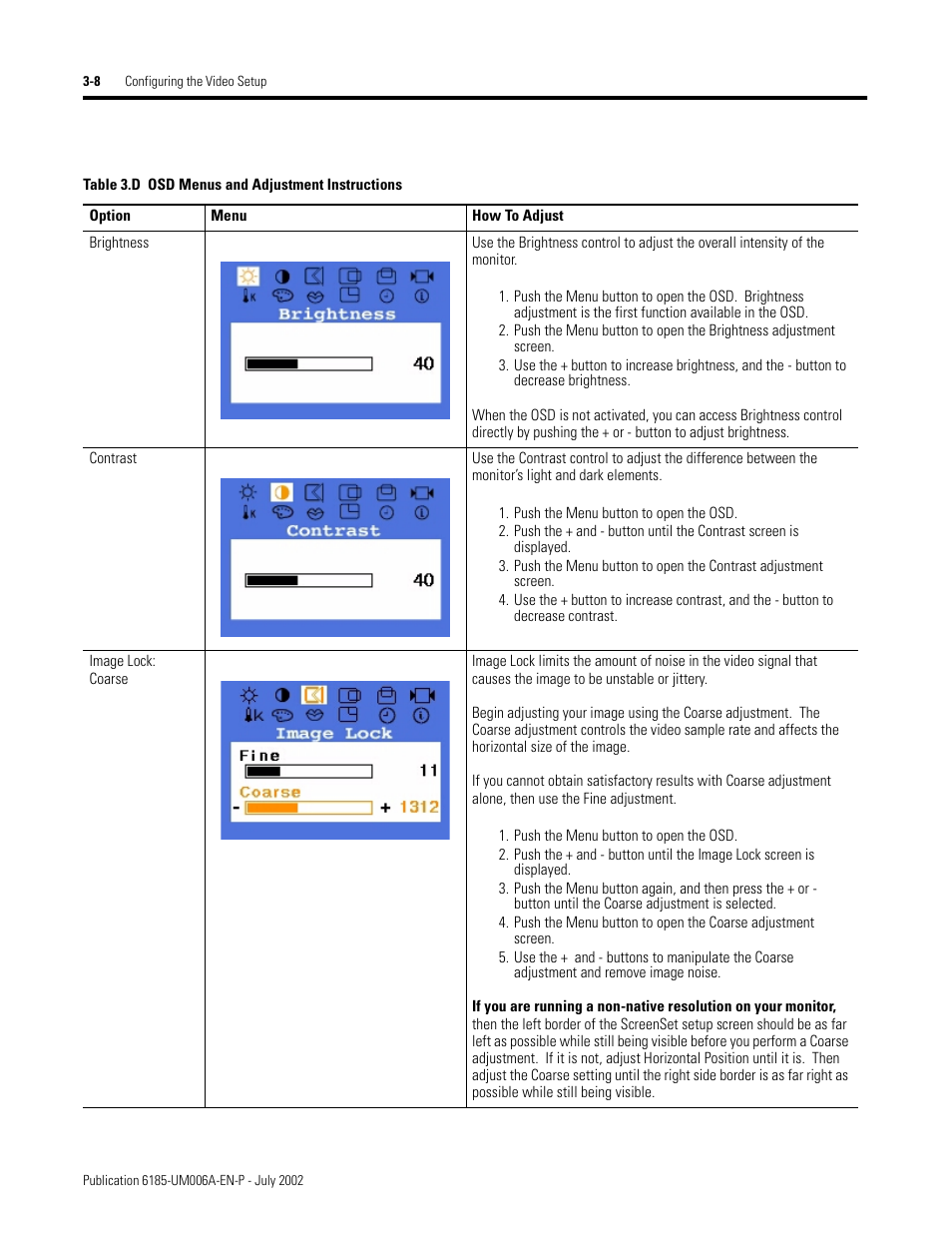 Rockwell Automation 6185-F RAC6185 Industrial Flat Panel Monitors User Manual User Manual | Page 30 / 52
