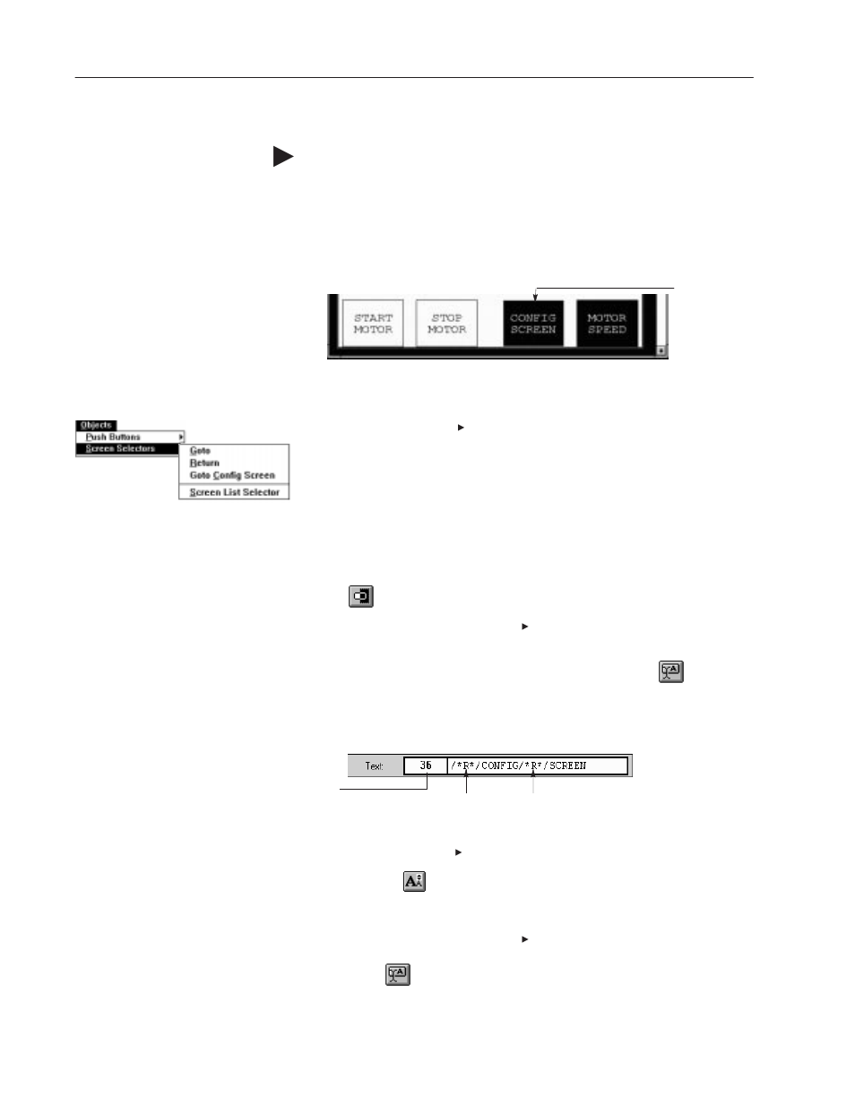Creating the motor status screen | Rockwell Automation 2711 PanelBuilder Software Getting Started User Manual | Page 46 / 110