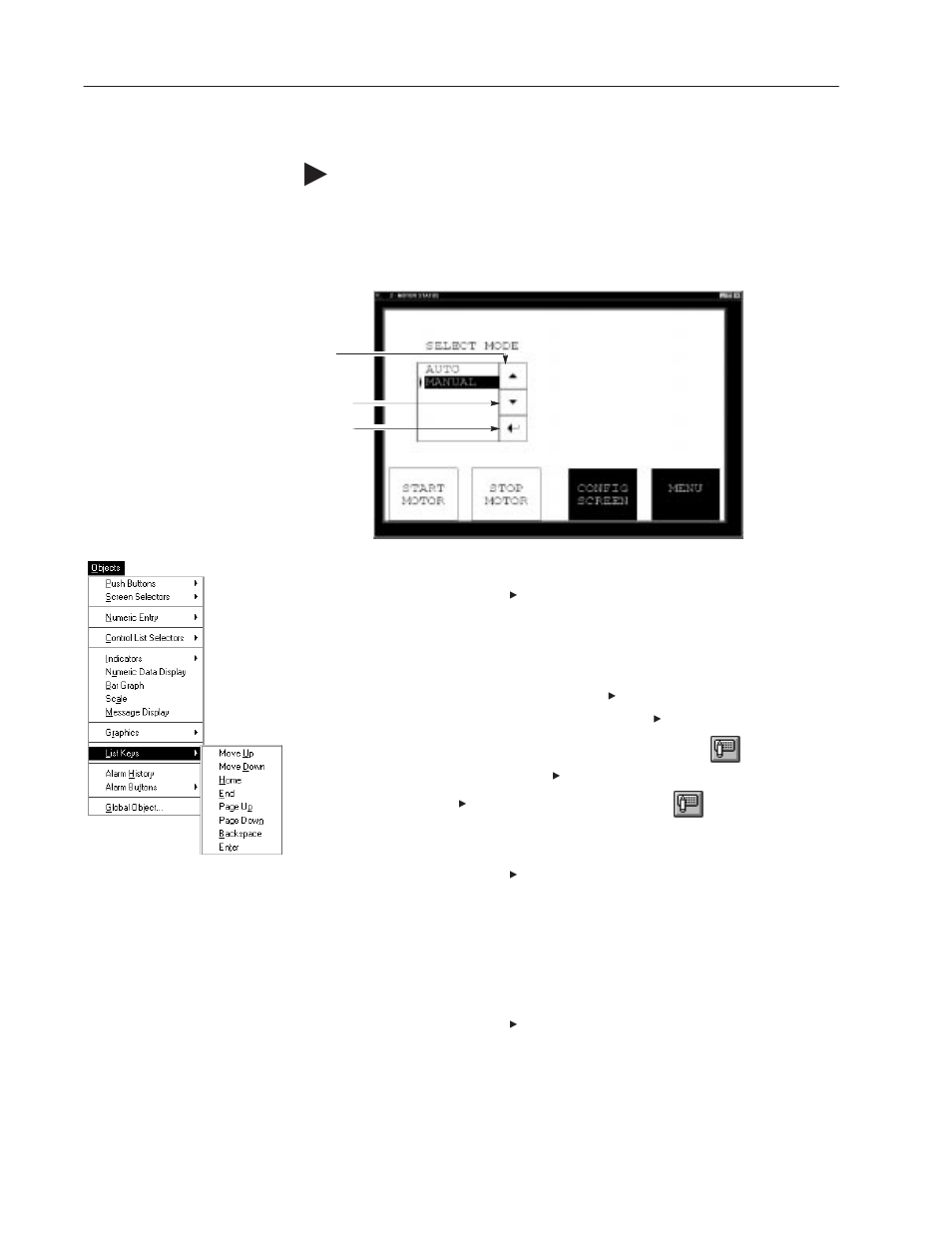 Creating the motor status screen | Rockwell Automation 2711 PanelBuilder Software Getting Started User Manual | Page 50 / 110