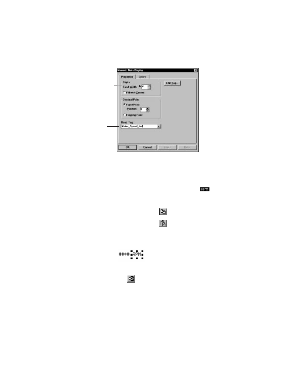 Creating the motor speed screen | Rockwell Automation 2711 PanelBuilder Software Getting Started User Manual | Page 72 / 110