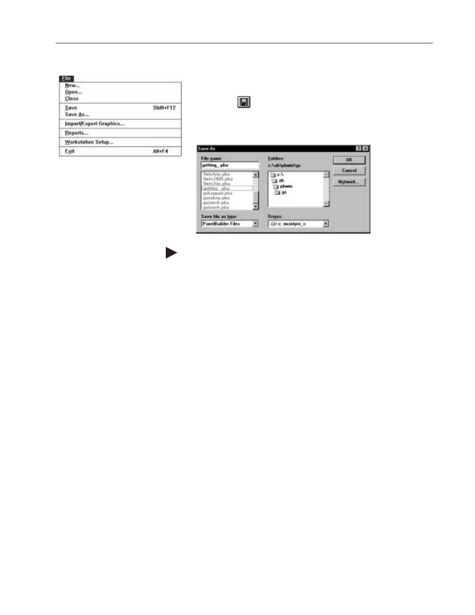 Saving the application, Summary | Rockwell Automation 2711 PanelBuilder Software Getting Started User Manual | Page 77 / 110