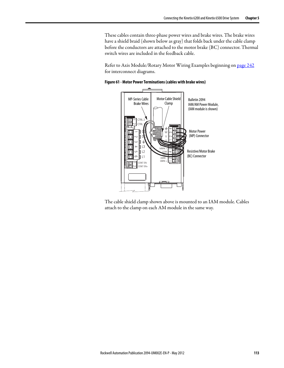 Rockwell Automation 2094-EN02D-M01-Sx Kinetix 6200 and Kinetix 6500 Modular Multi-axis Servo Drives User Manual User Manual | Page 113 / 290