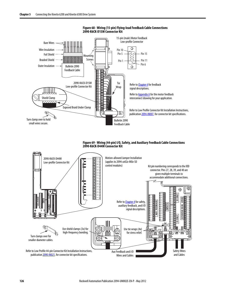 Rockwell Automation 2094-EN02D-M01-Sx Kinetix 6200 and Kinetix 6500 Modular Multi-axis Servo Drives User Manual User Manual | Page 126 / 290