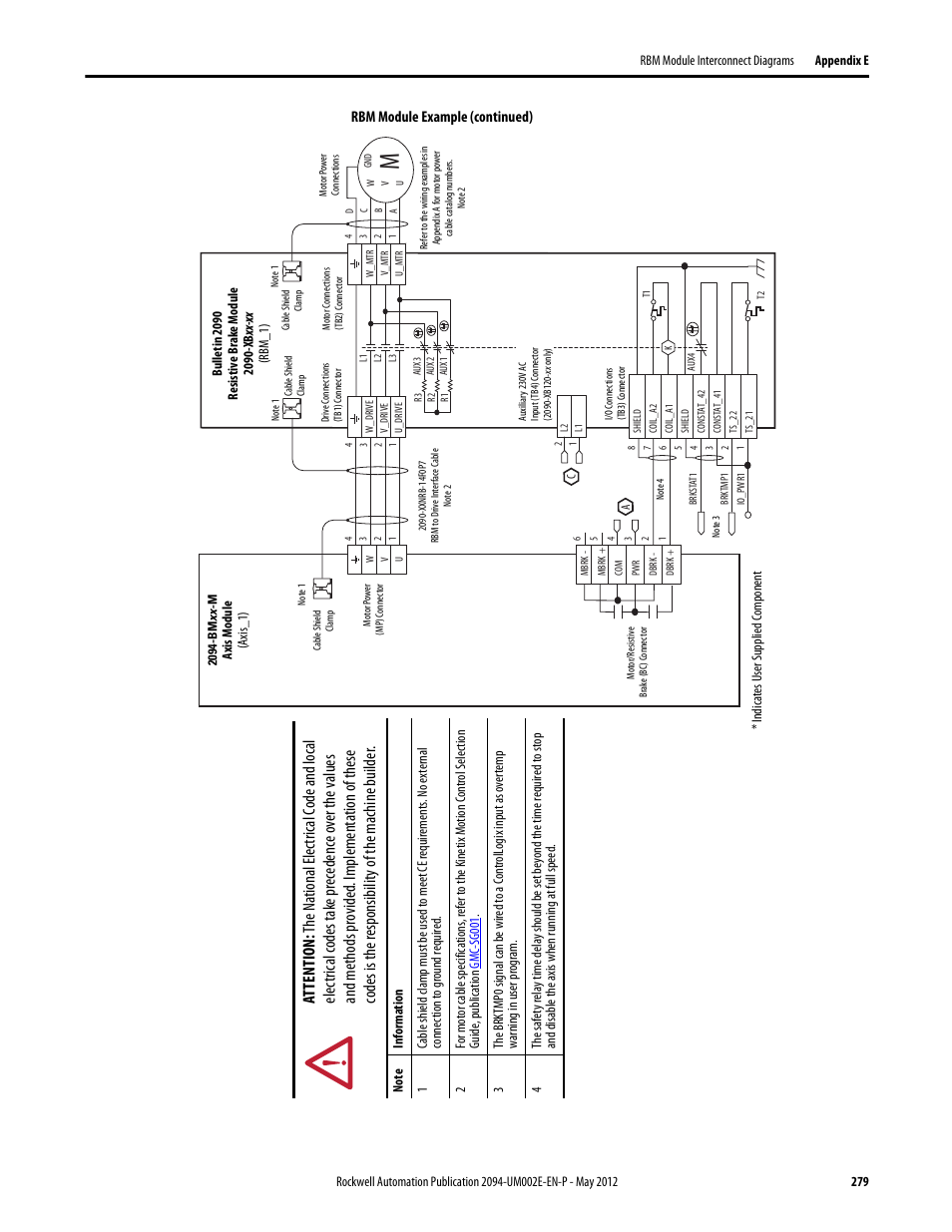 Rockwell Automation 2094-EN02D-M01-Sx Kinetix 6200 and Kinetix 6500 Modular Multi-axis Servo Drives User Manual User Manual | Page 279 / 290