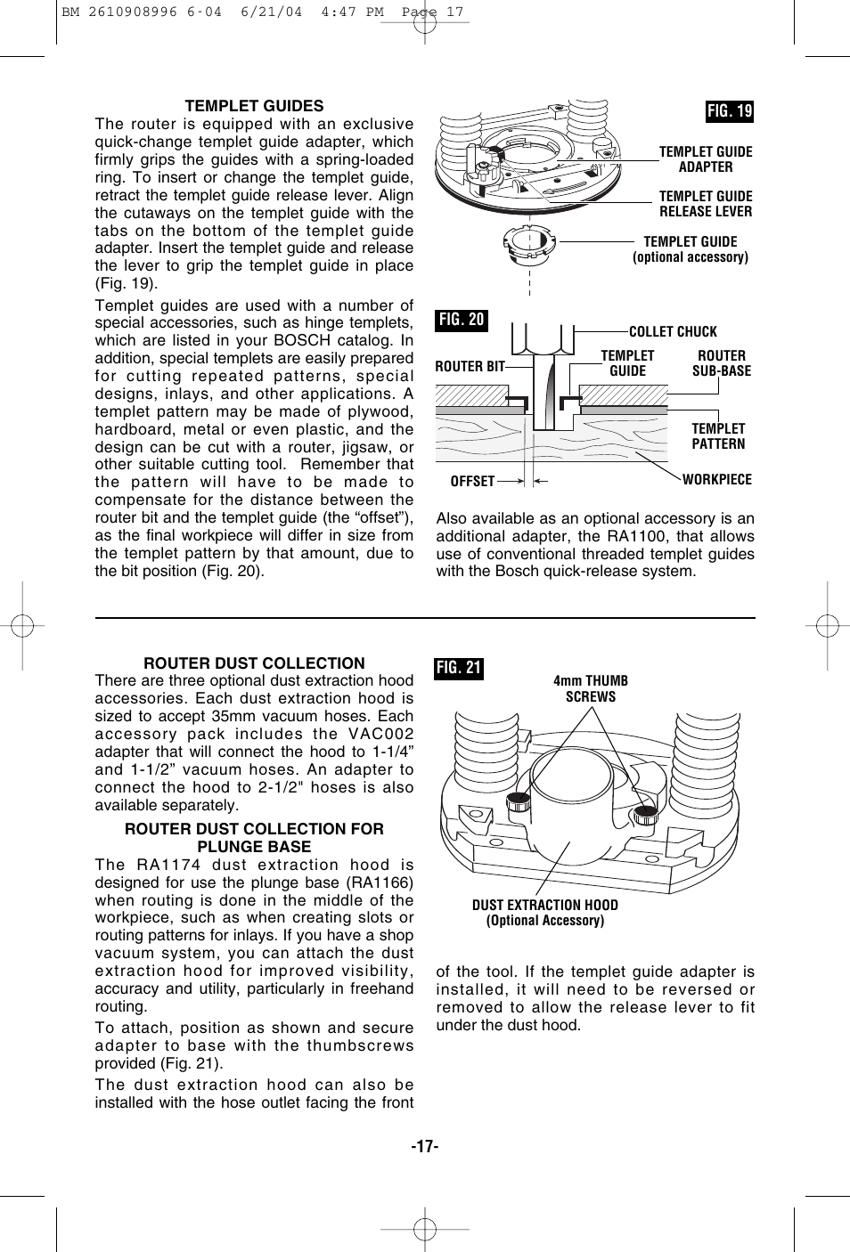 Bosch 1617EVSPK User Manual | Page 17 / 68