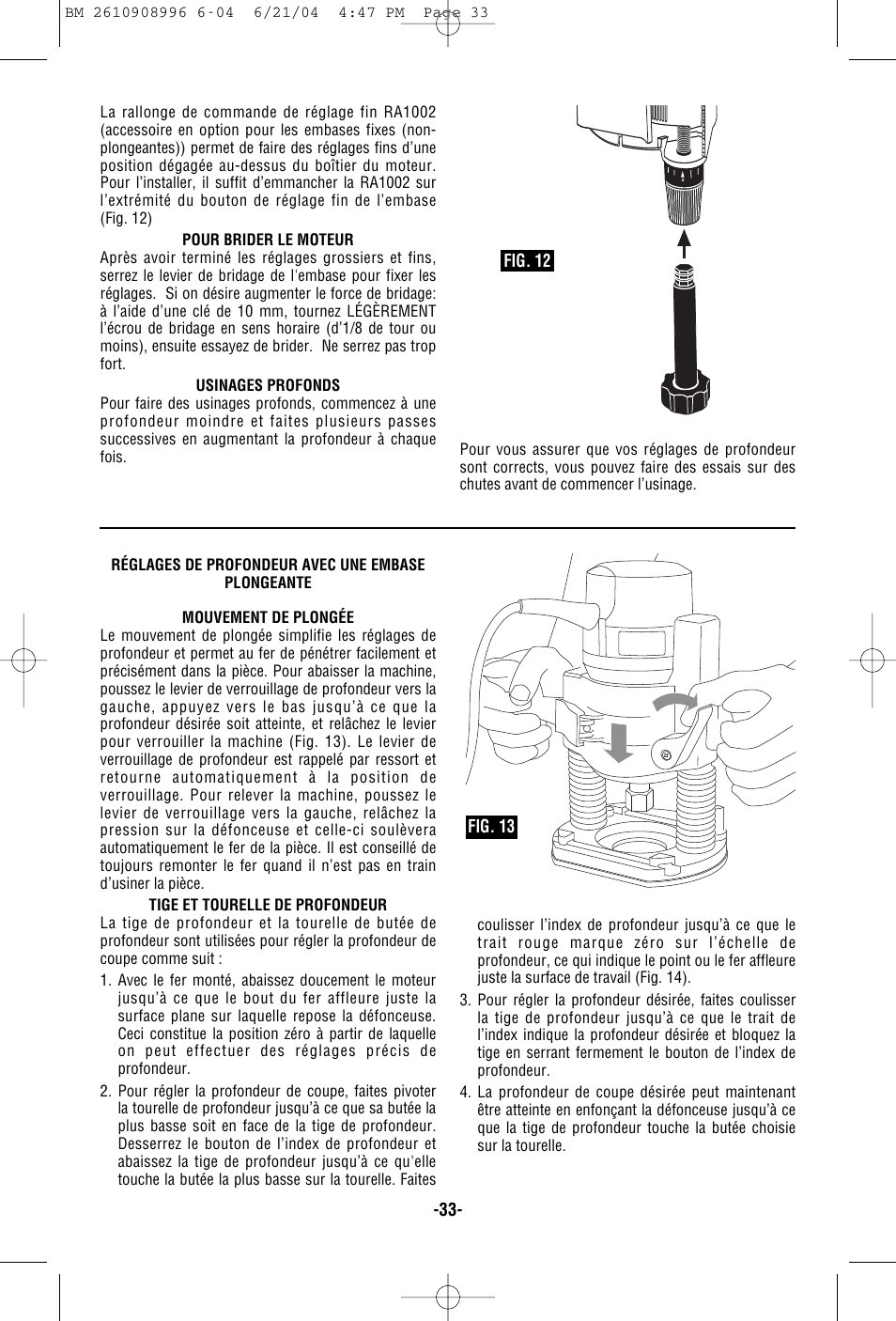 Bosch 1617EVSPK User Manual | Page 33 / 68