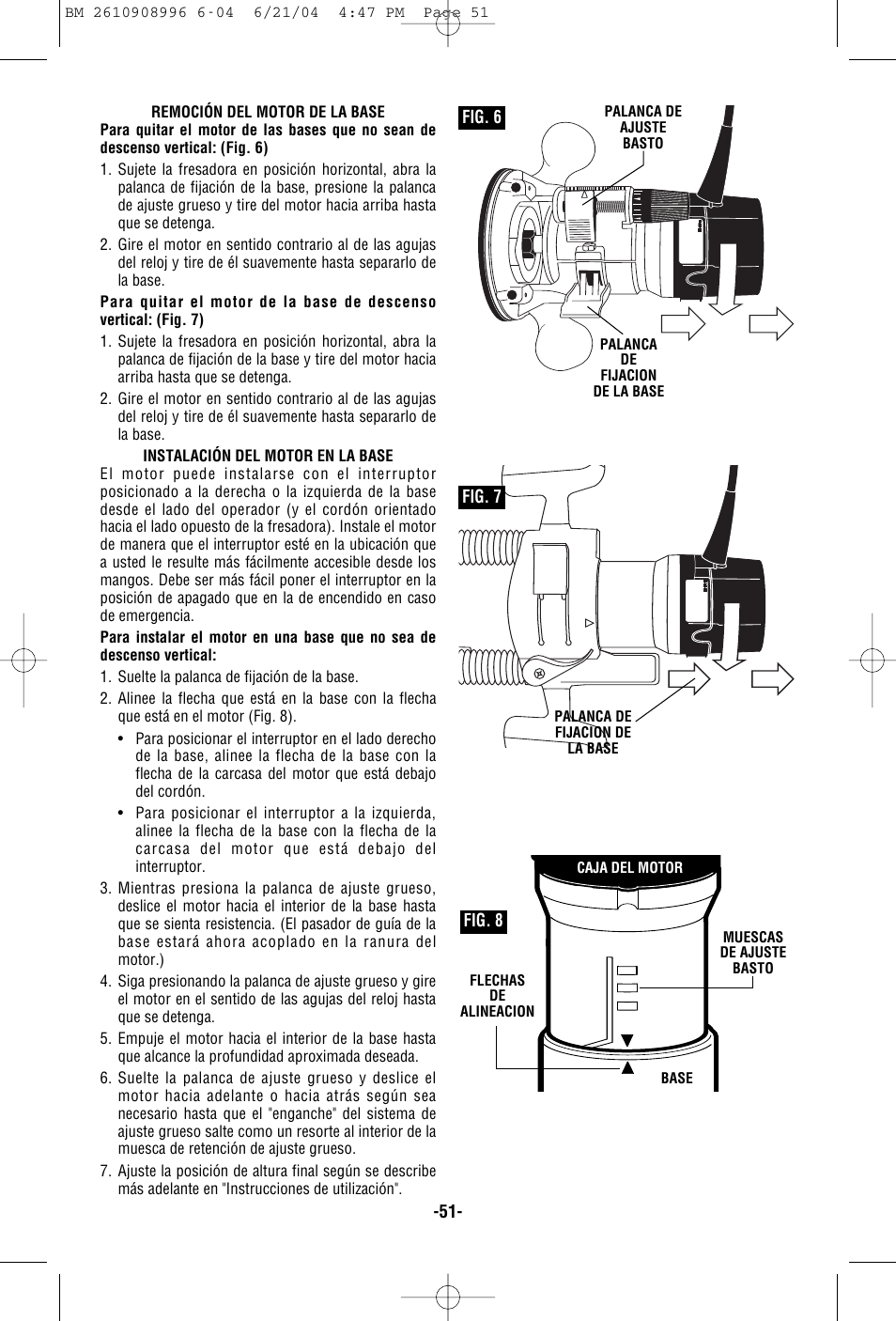 Bosch 1617EVSPK User Manual | Page 51 / 68