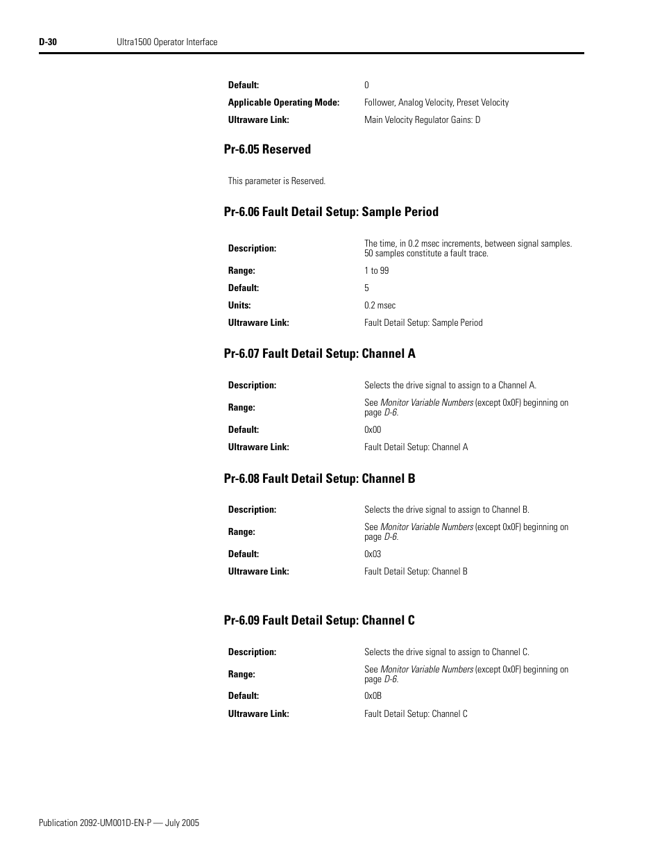 Rockwell Automation 2092-DAx Ultra1500 User Manual User Manual | Page 194 / 204