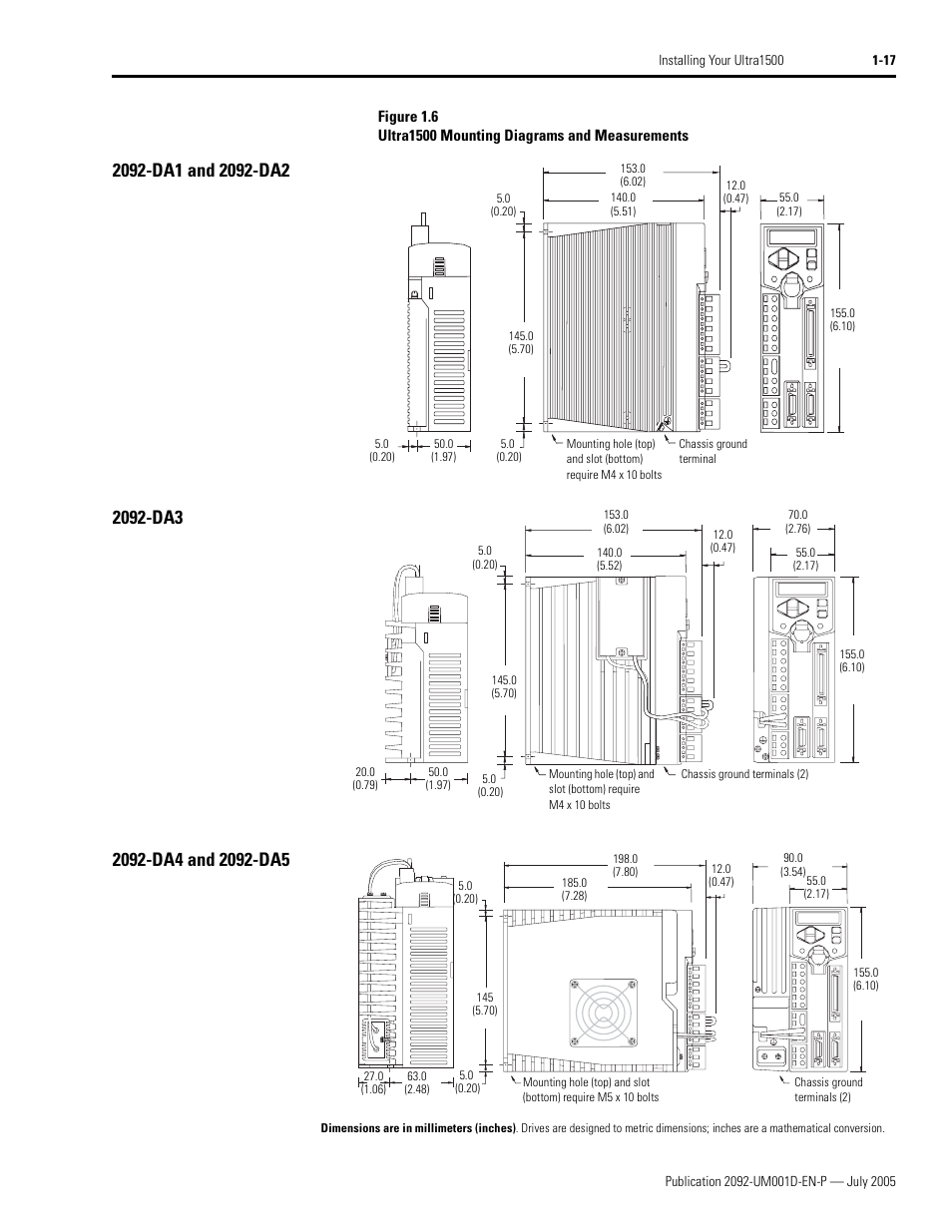 Rockwell Automation 2092-DAx Ultra1500 User Manual User Manual | Page 29 / 204
