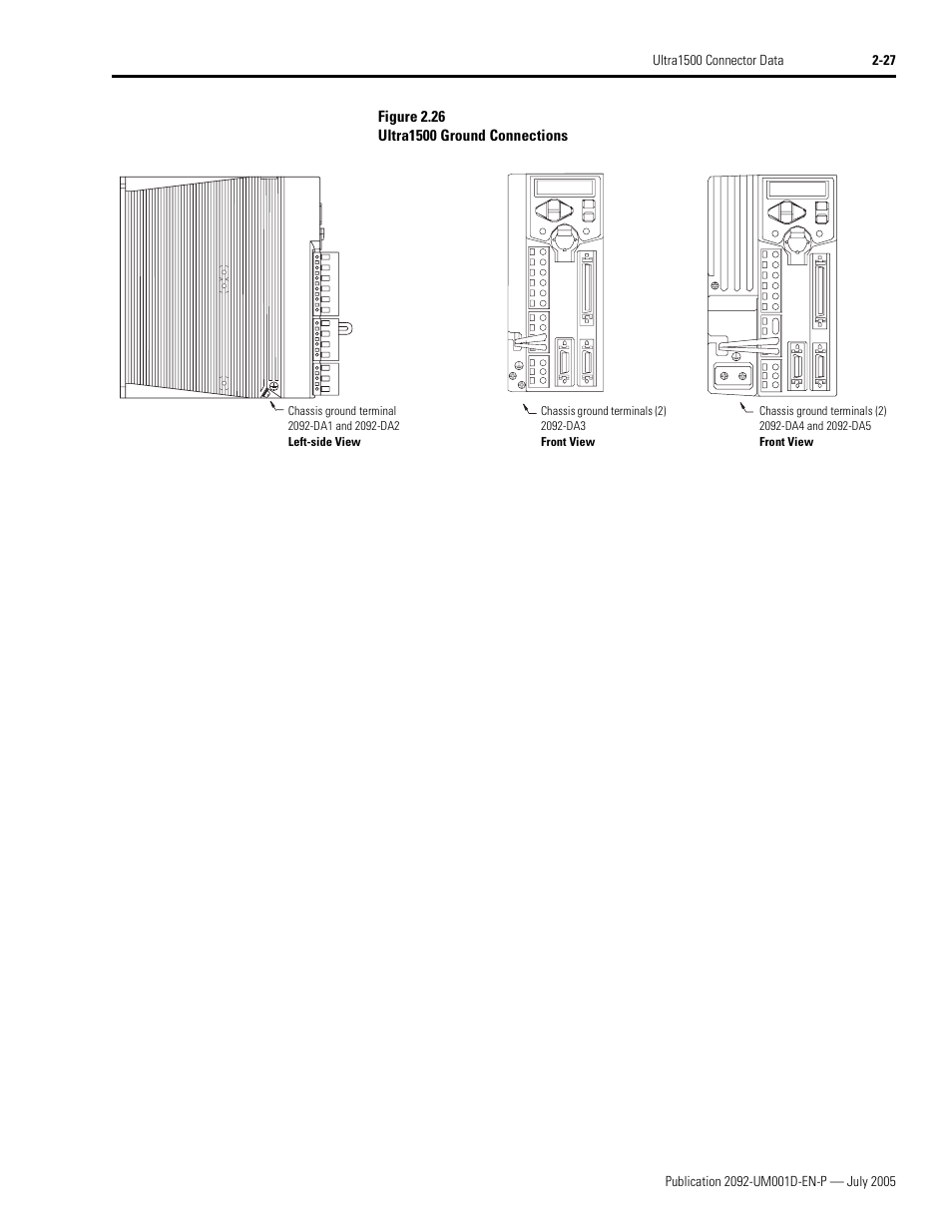 Rockwell Automation 2092-DAx Ultra1500 User Manual User Manual | Page 57 / 204