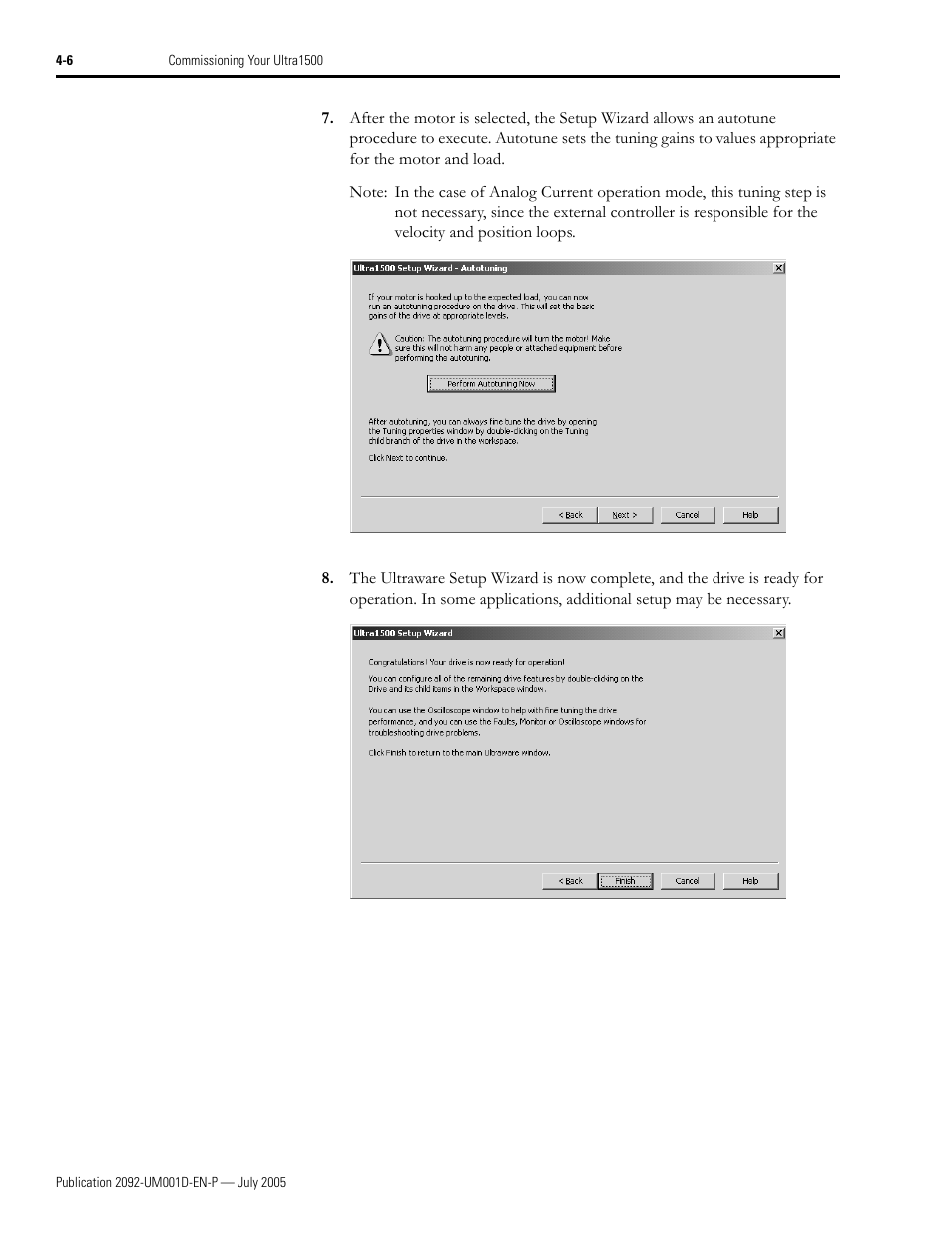 Rockwell Automation 2092-DAx Ultra1500 User Manual User Manual | Page 78 / 204