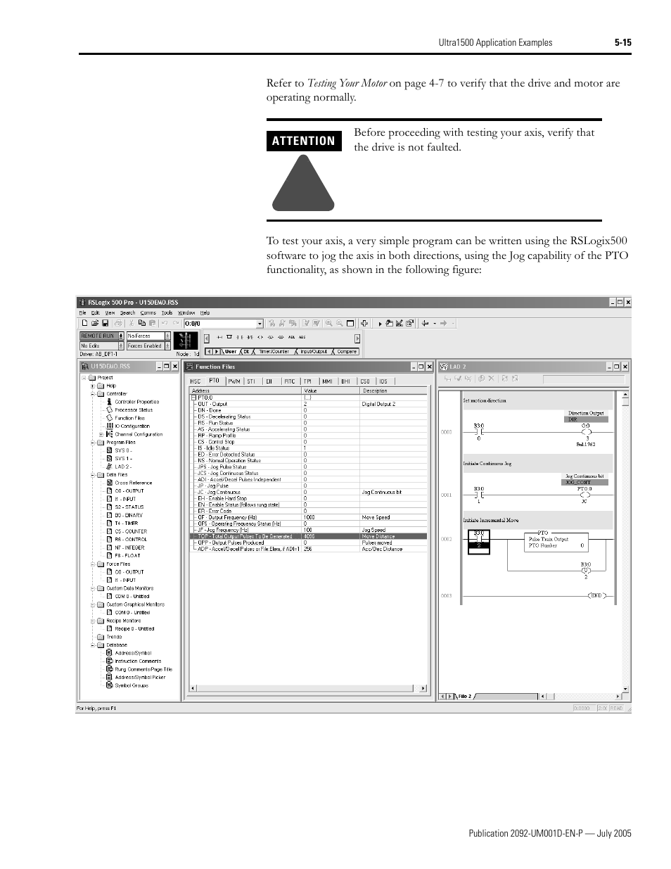Rockwell Automation 2092-DAx Ultra1500 User Manual User Manual | Page 95 / 204