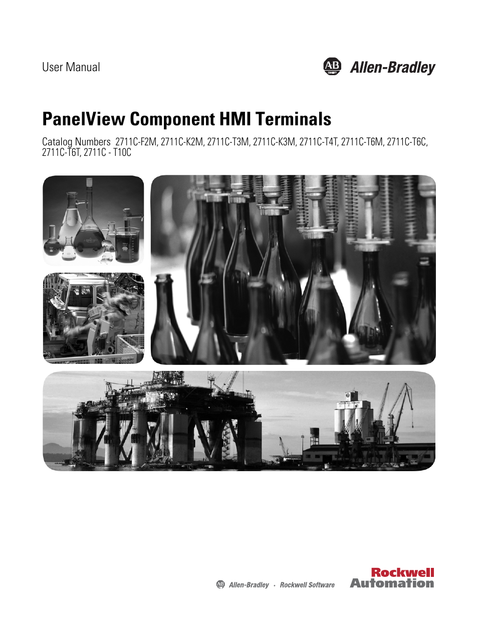 Rockwell Automation 2711C-xxxx PanelView Component HMI Terminals User Manual | 146 pages