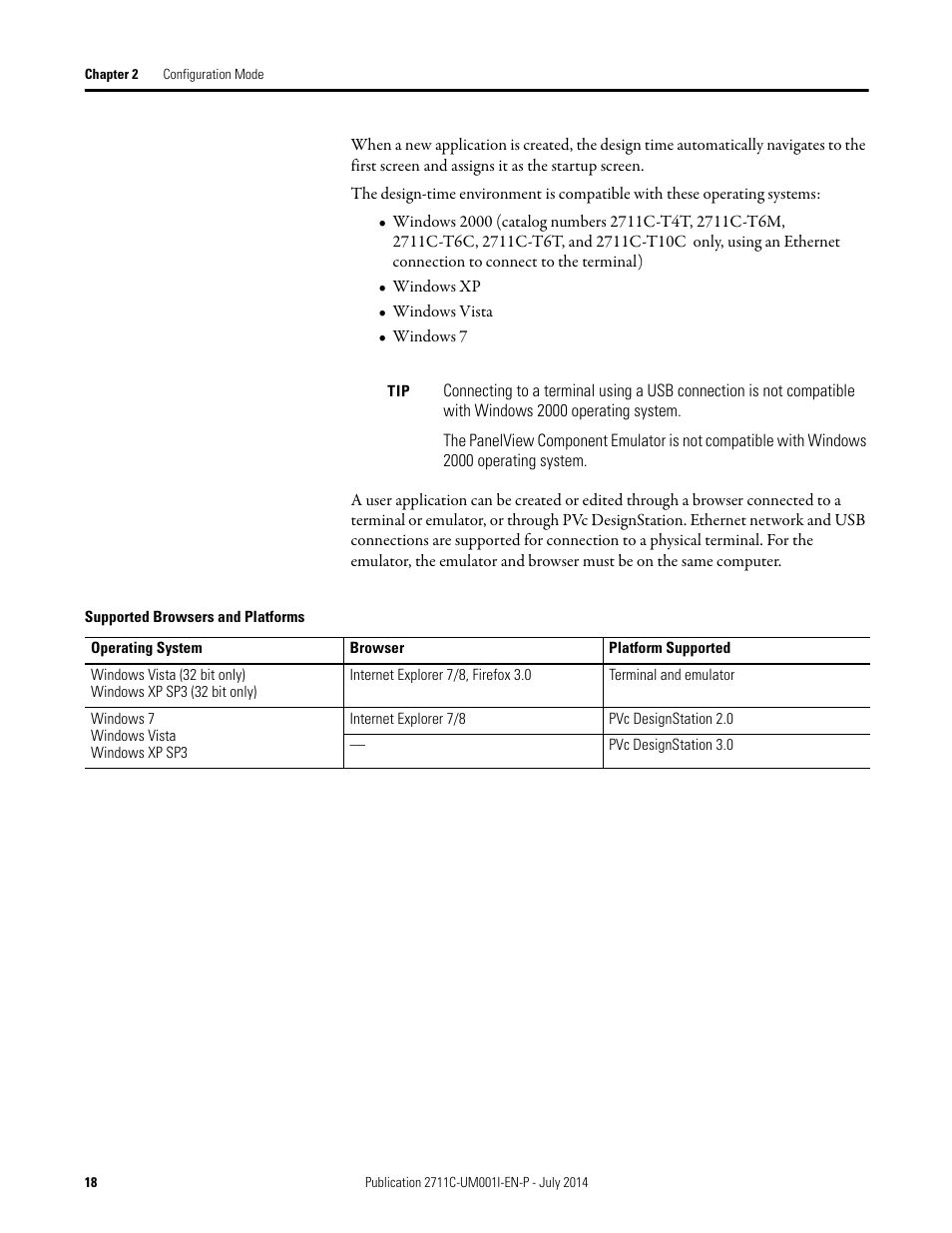 Rockwell Automation 2711C-xxxx PanelView Component HMI Terminals User Manual | Page 18 / 146