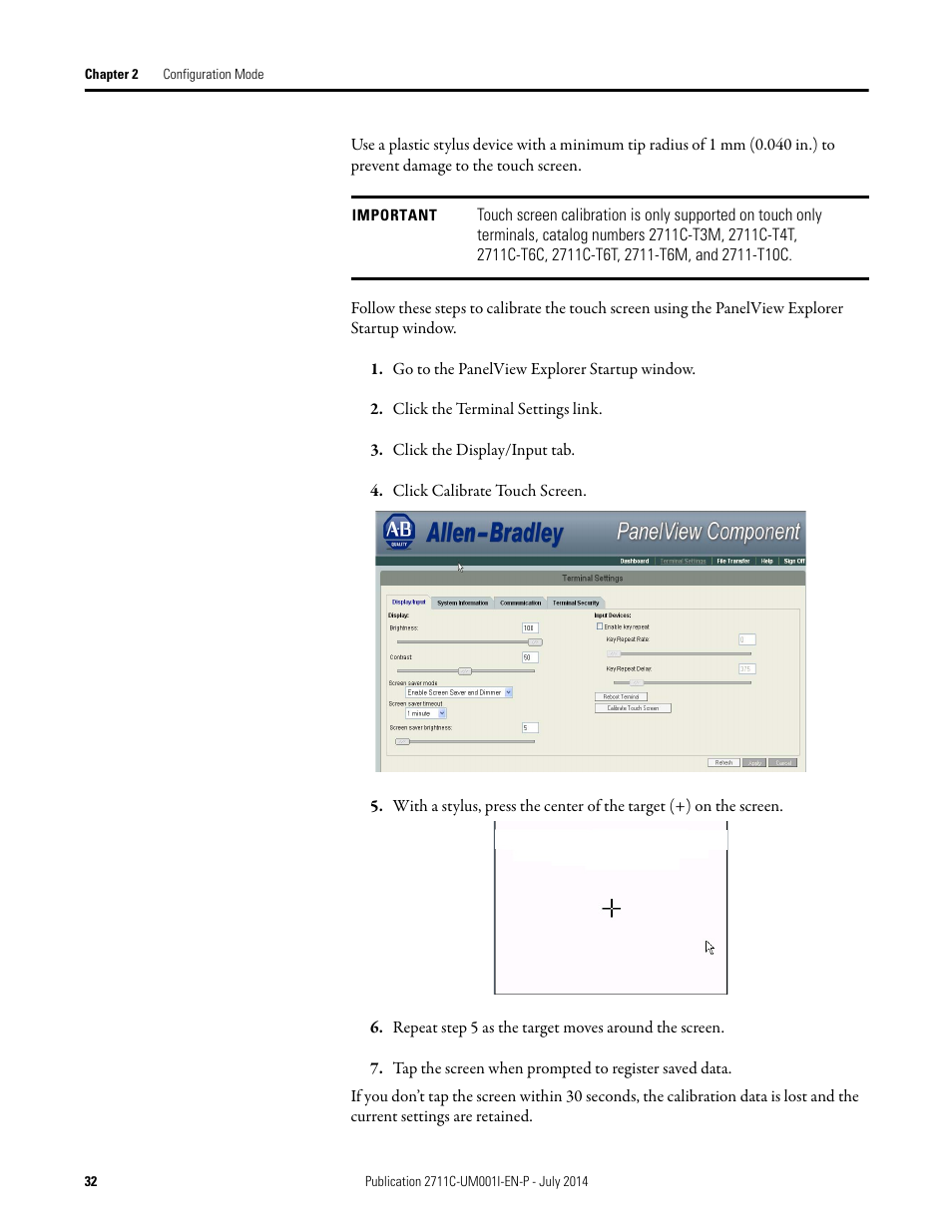 Rockwell Automation 2711C-xxxx PanelView Component HMI Terminals User Manual | Page 32 / 146