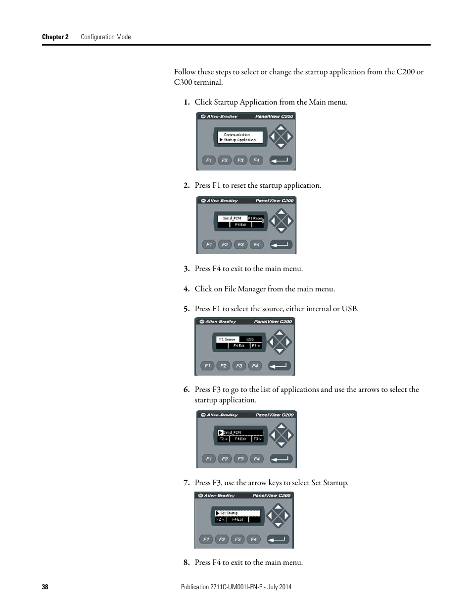 Rockwell Automation 2711C-xxxx PanelView Component HMI Terminals User Manual | Page 38 / 146